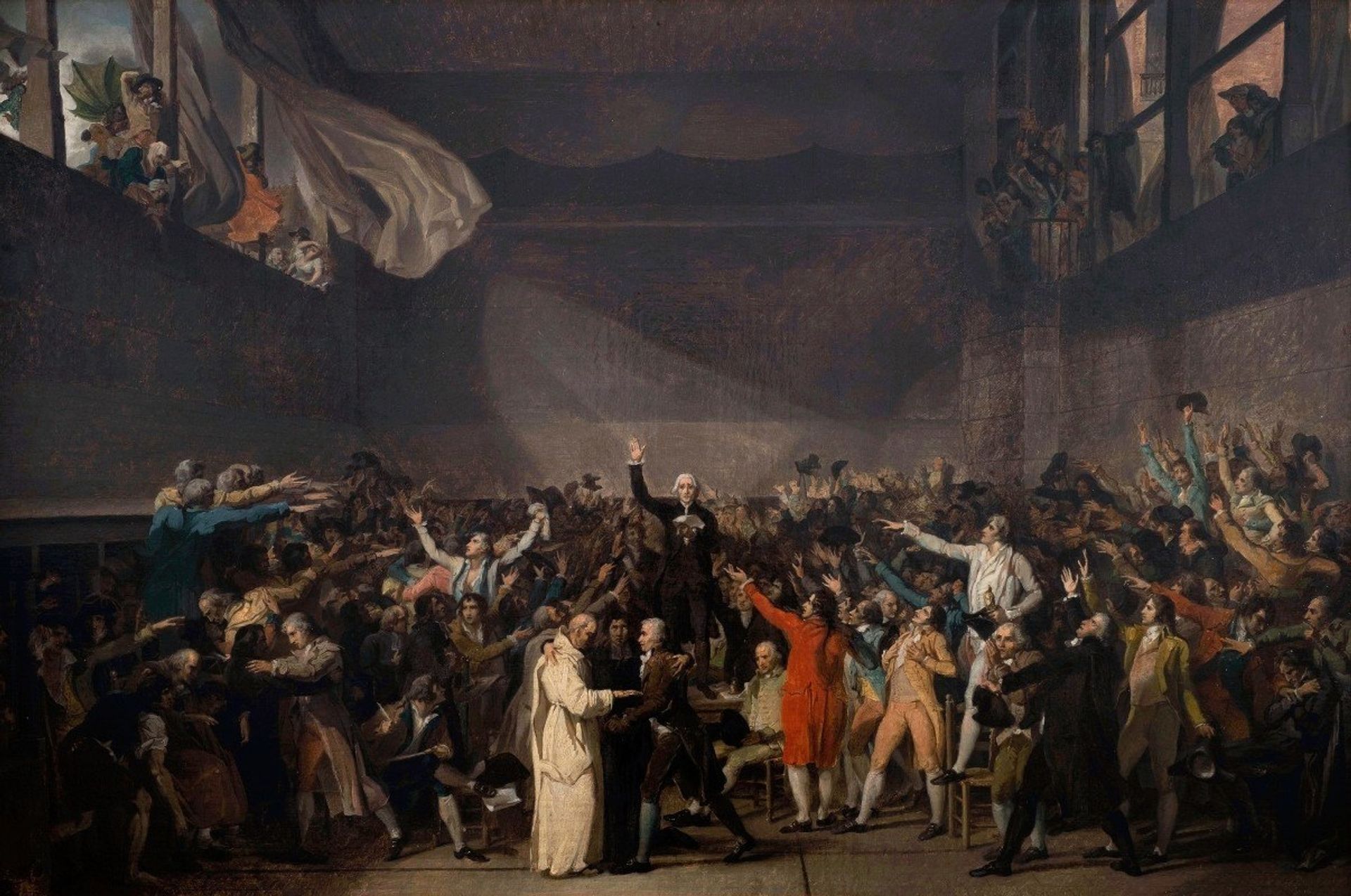 Serment Du Jeu De Paume, Le 20 Juin 1789 by Jacques Louis David