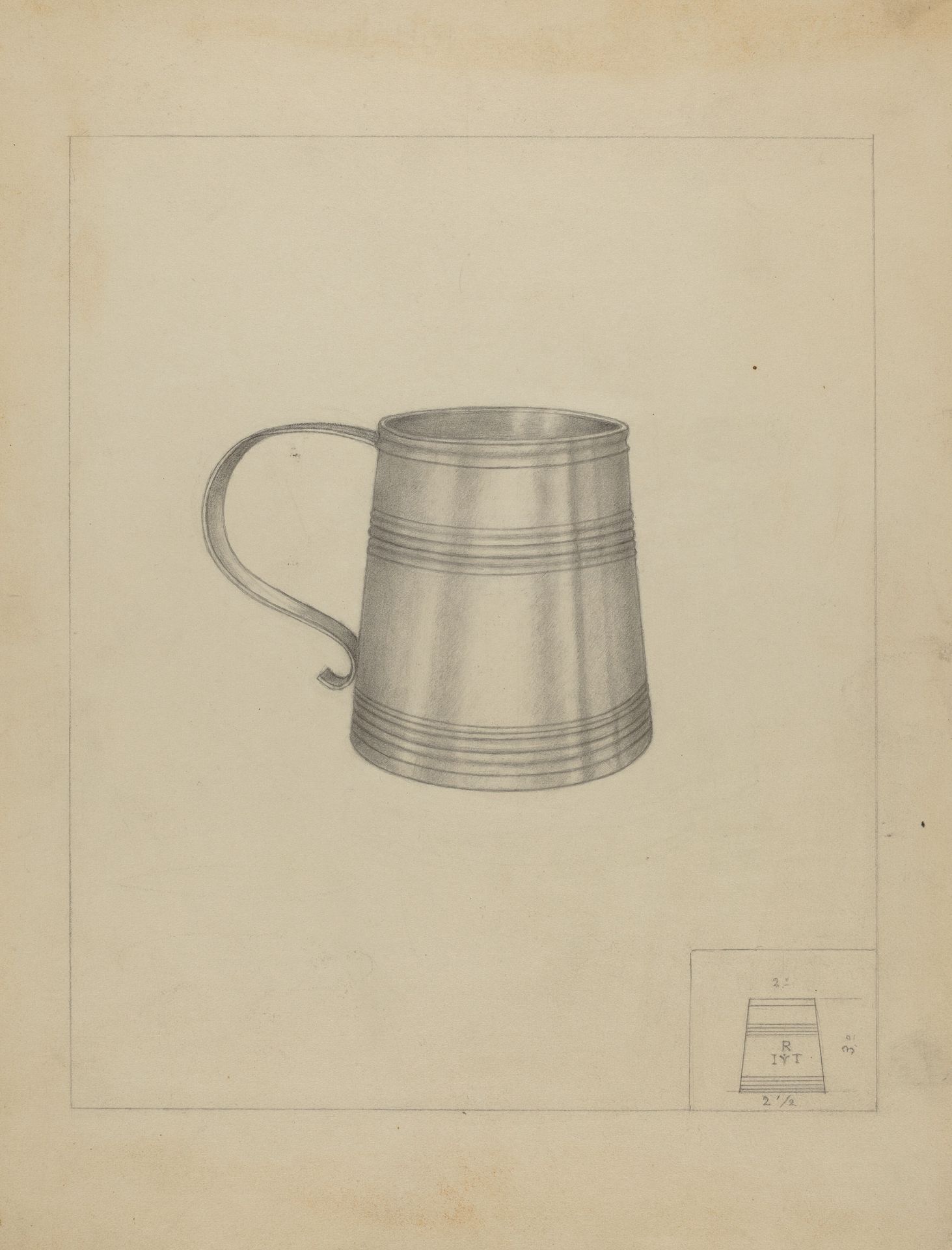 Silver Mug by Richard Schoene