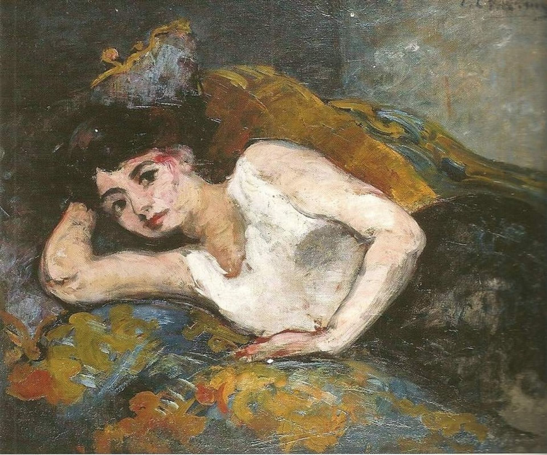 Reclining Woman by Émilie Charmy