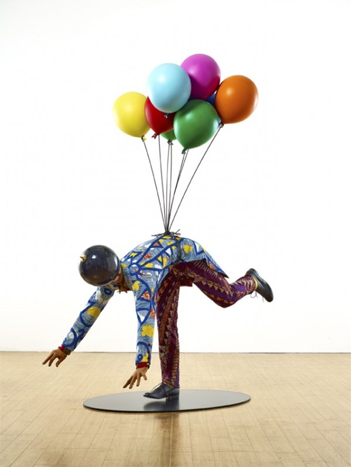 BALLOON MAN by Yinka Shonibare