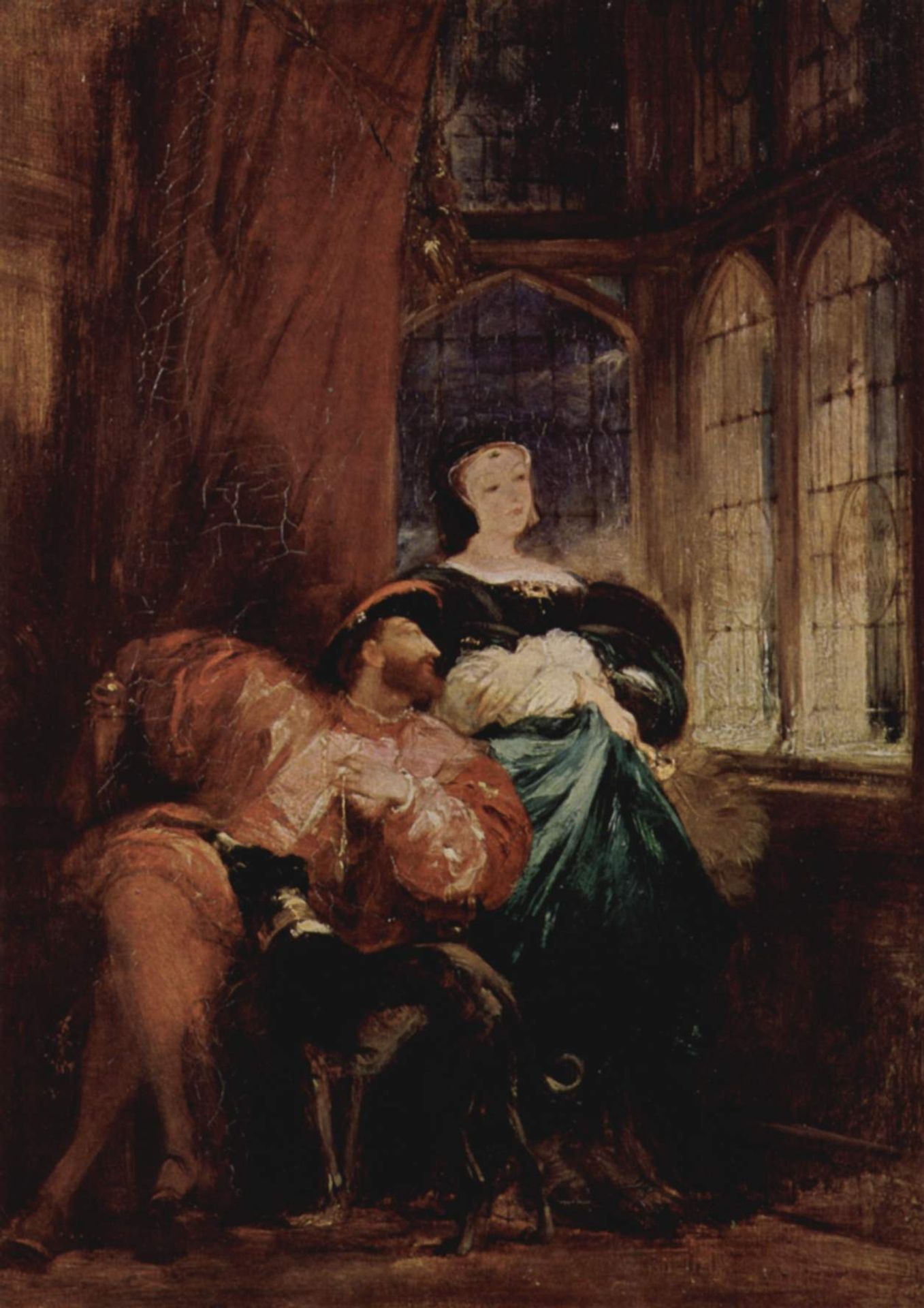 Francis I and Marguerite de Navarre by Richard Parkes Bonington