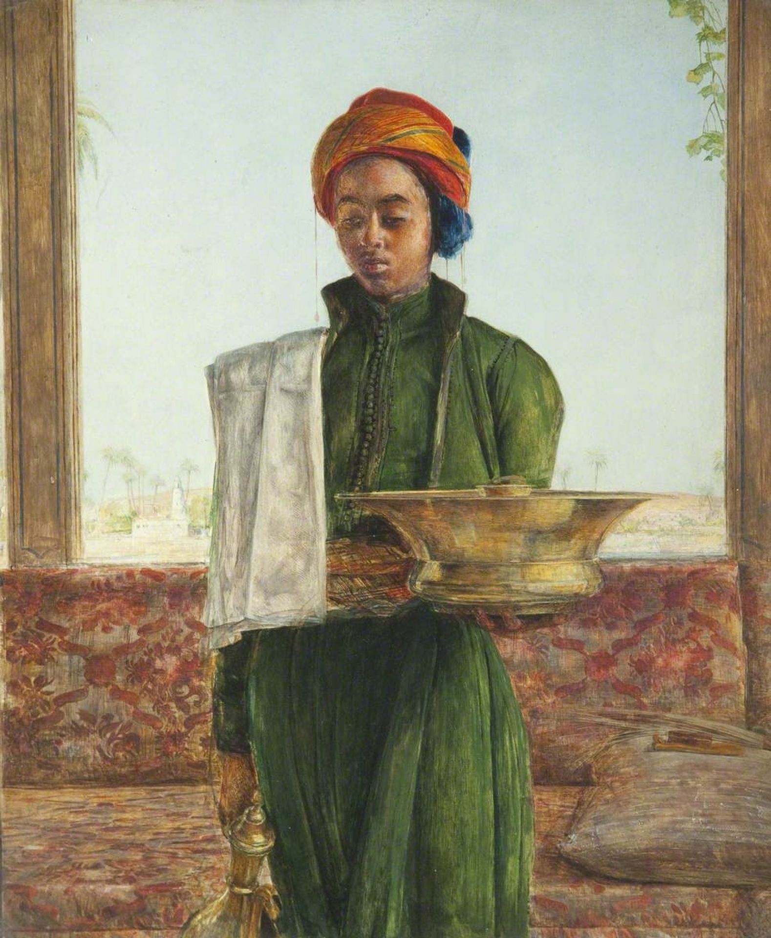 The Attendant on the Bath by John Frederick Lewis