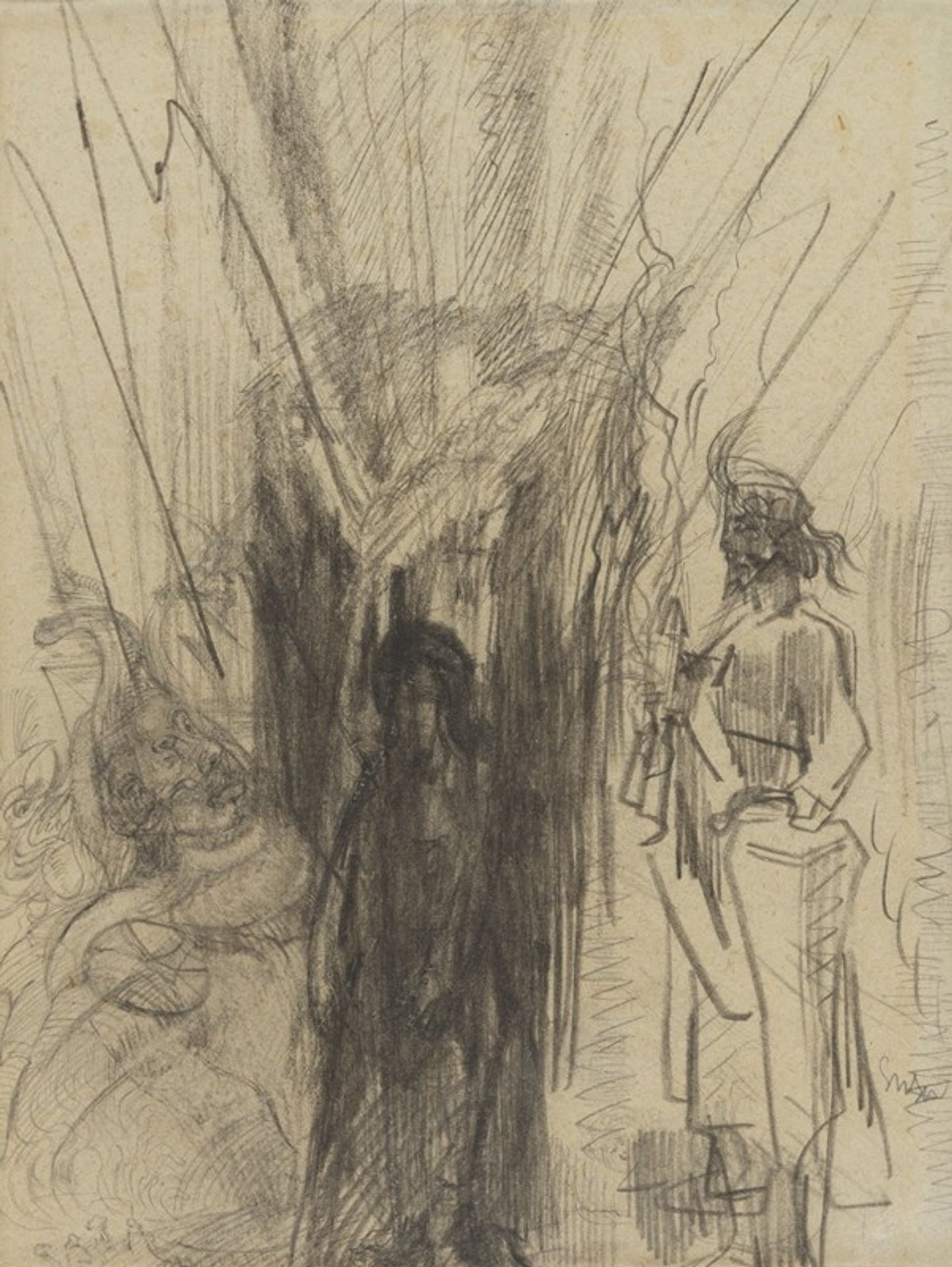 Christus en Romeinse soldaten by James Ensor