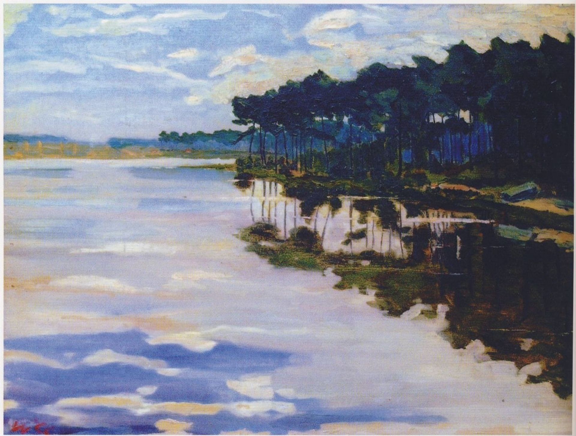View at Mimizan by Winston Churchill