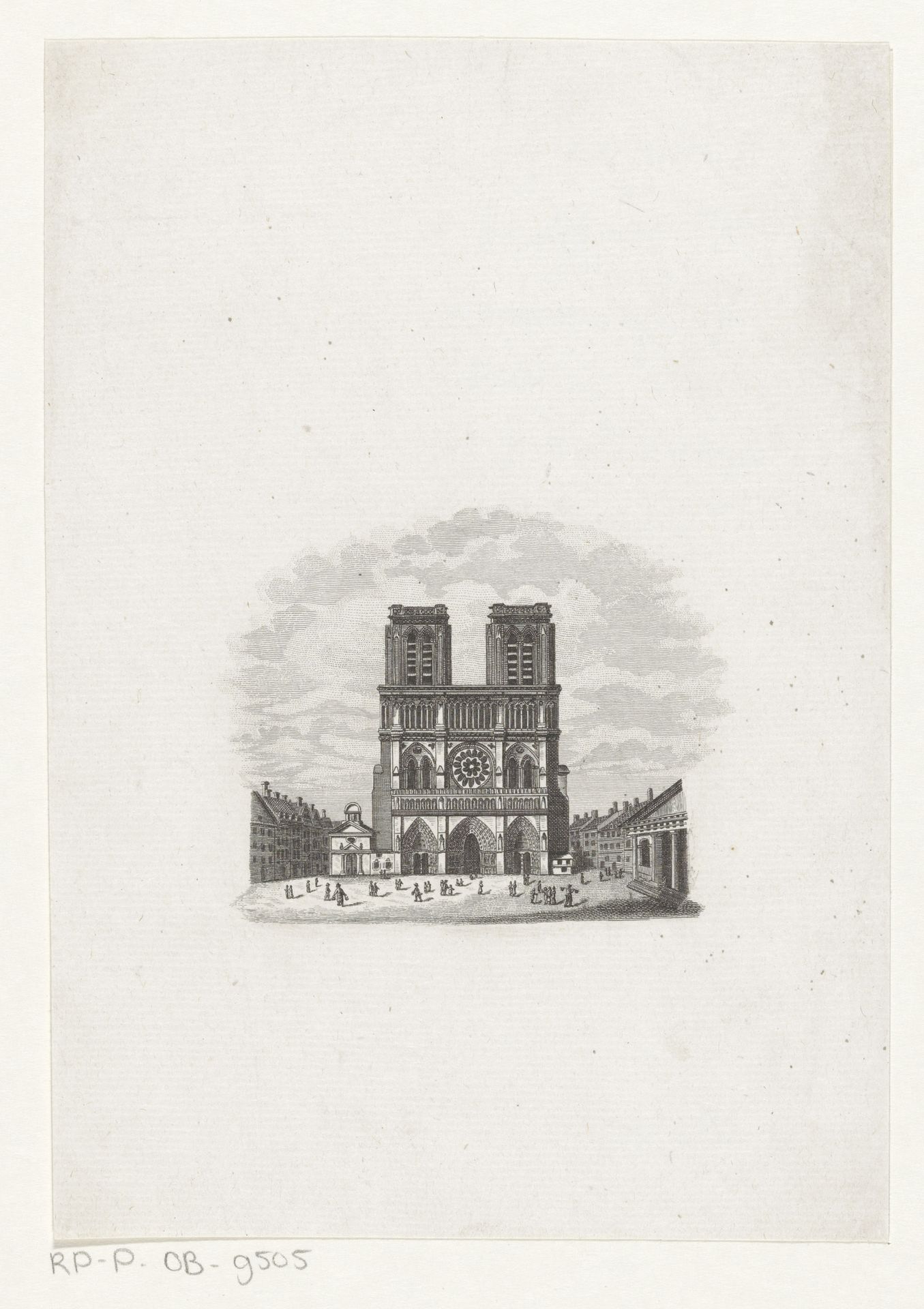 Notre Dame te Parijs by Daniël (I) Veelwaard