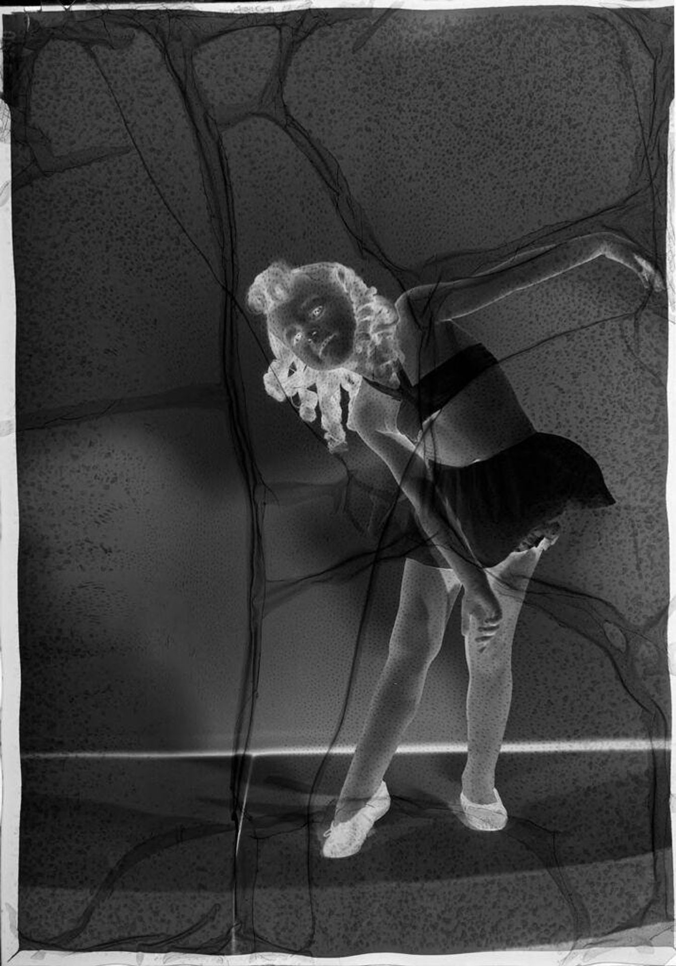 Untitled (little girl posing as ballerina) by Ken Whitmire Associates