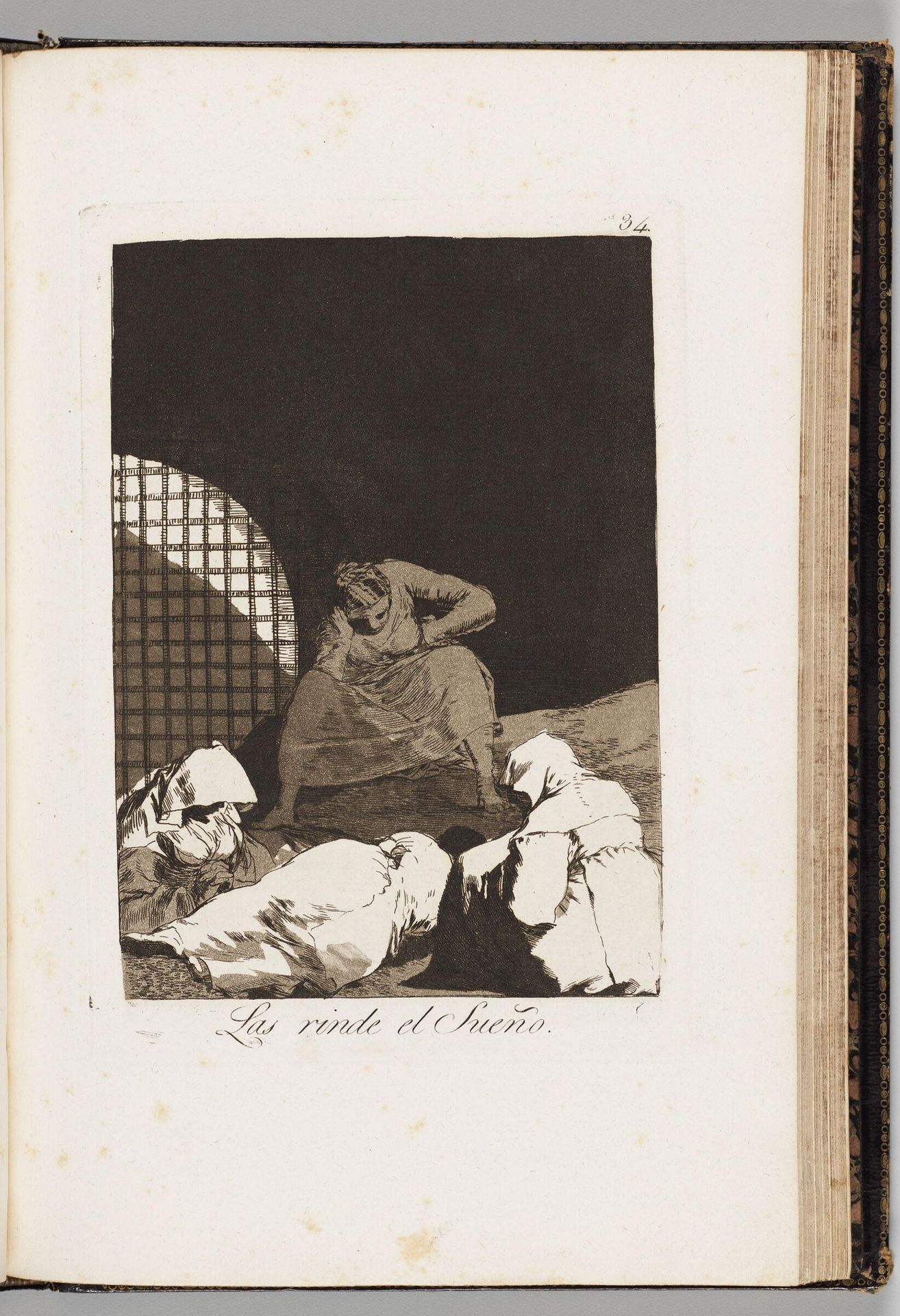 Sleep Overcomes Them by Francisco JosÃ© de Goya y Lucientes
