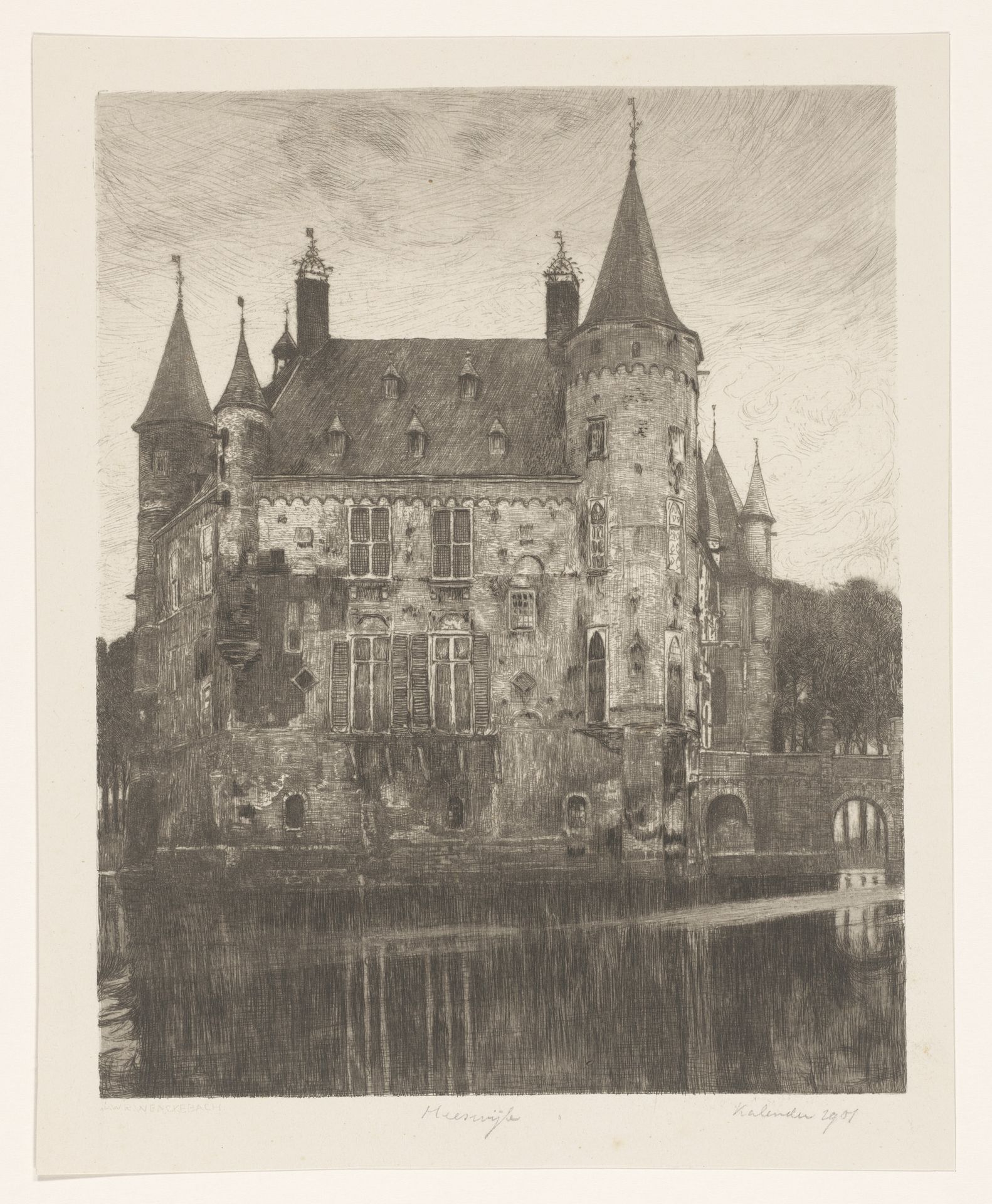 Kasteel Heeswijk by Willem Wenckebach