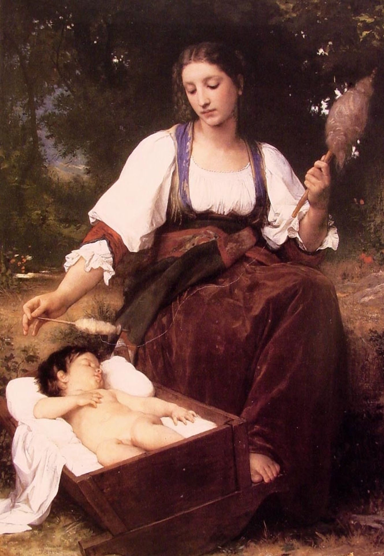 Berceuse by William Bouguereau