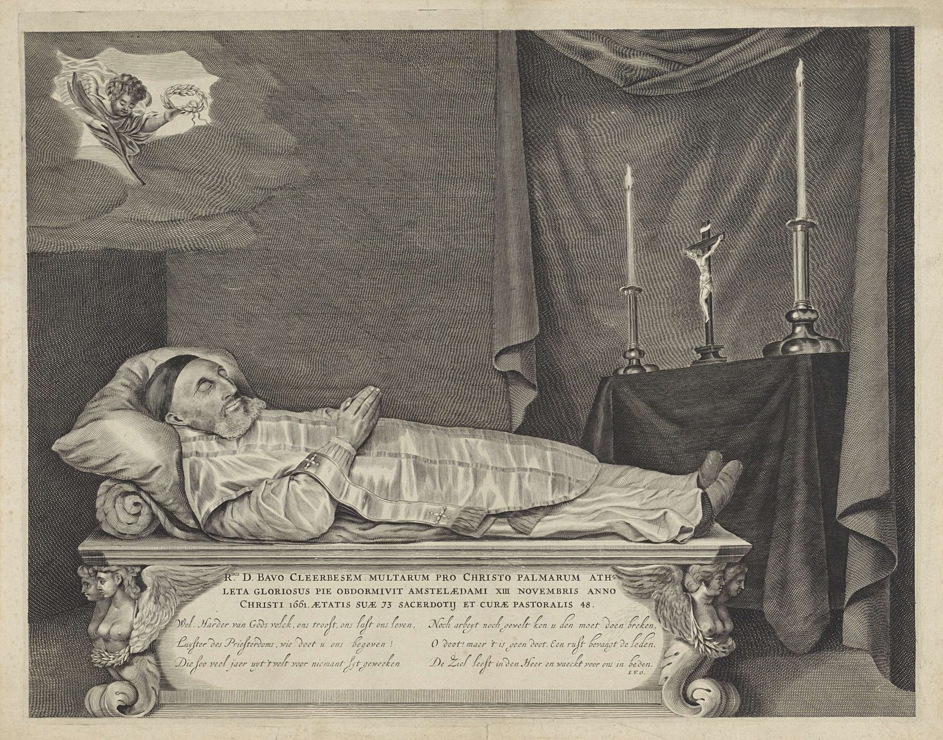 Bavo Costerus Cleerbesem, opgebaard by Cornelis Visscher