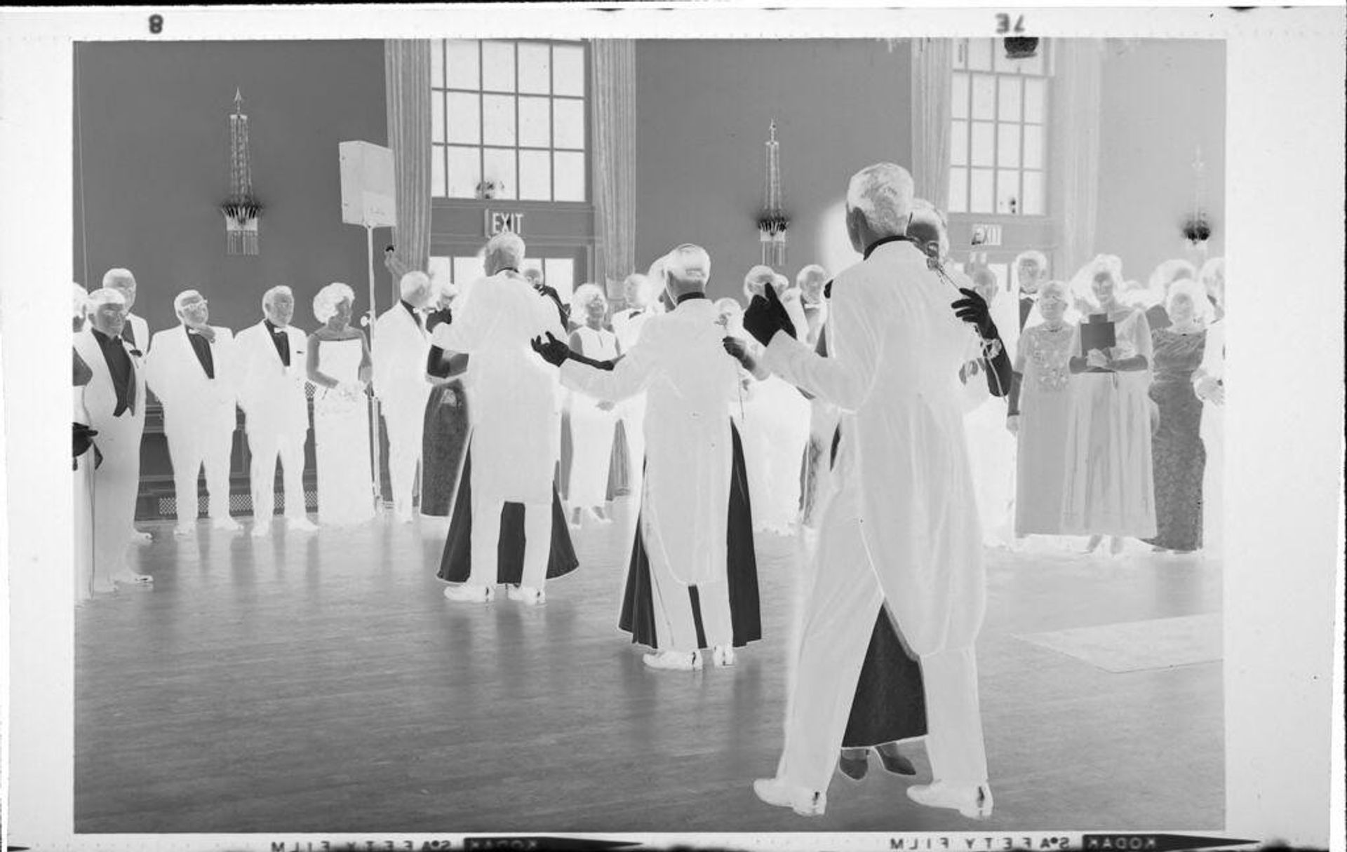 Untitled (couples dancing at debutante ball) by Robert Burian