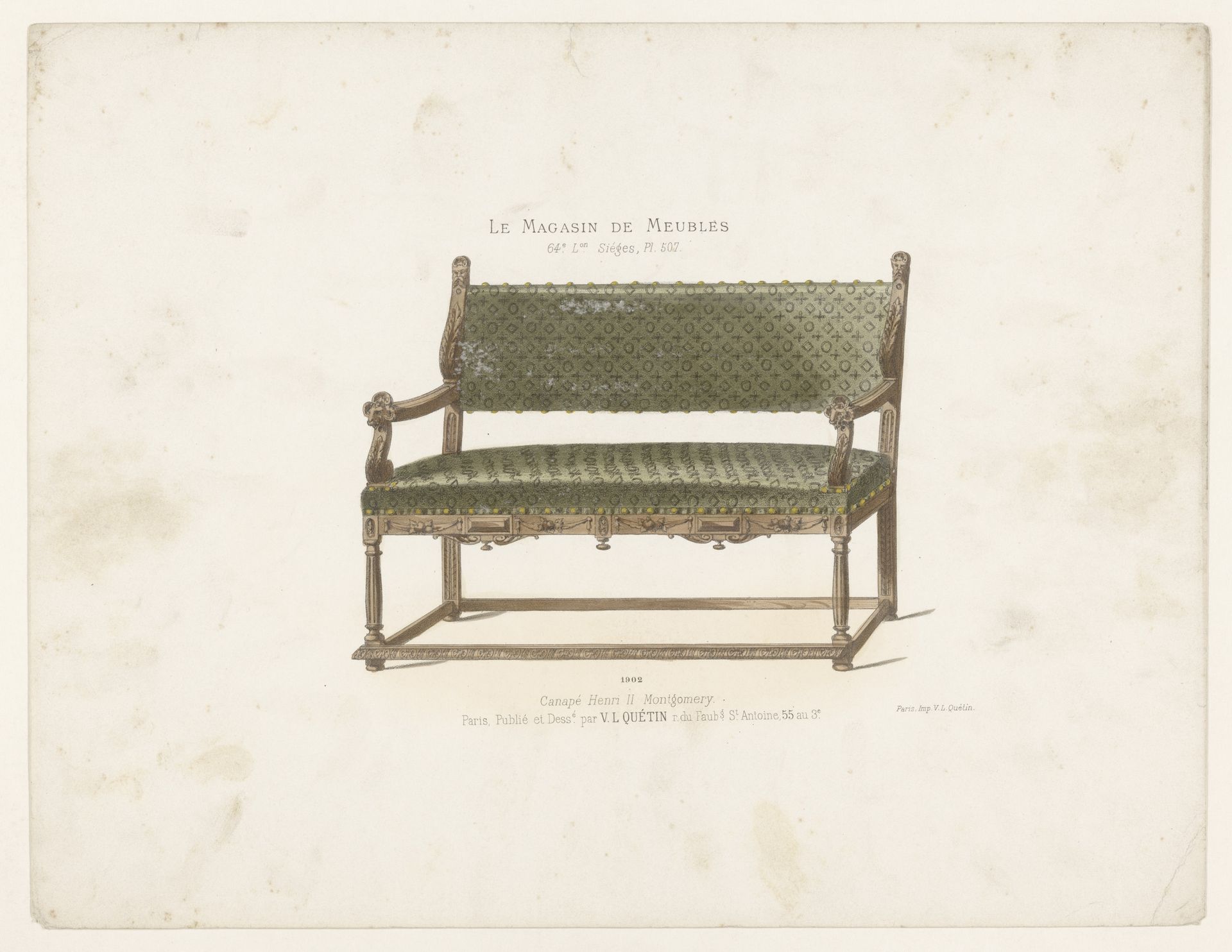 Canapé by Anonymous