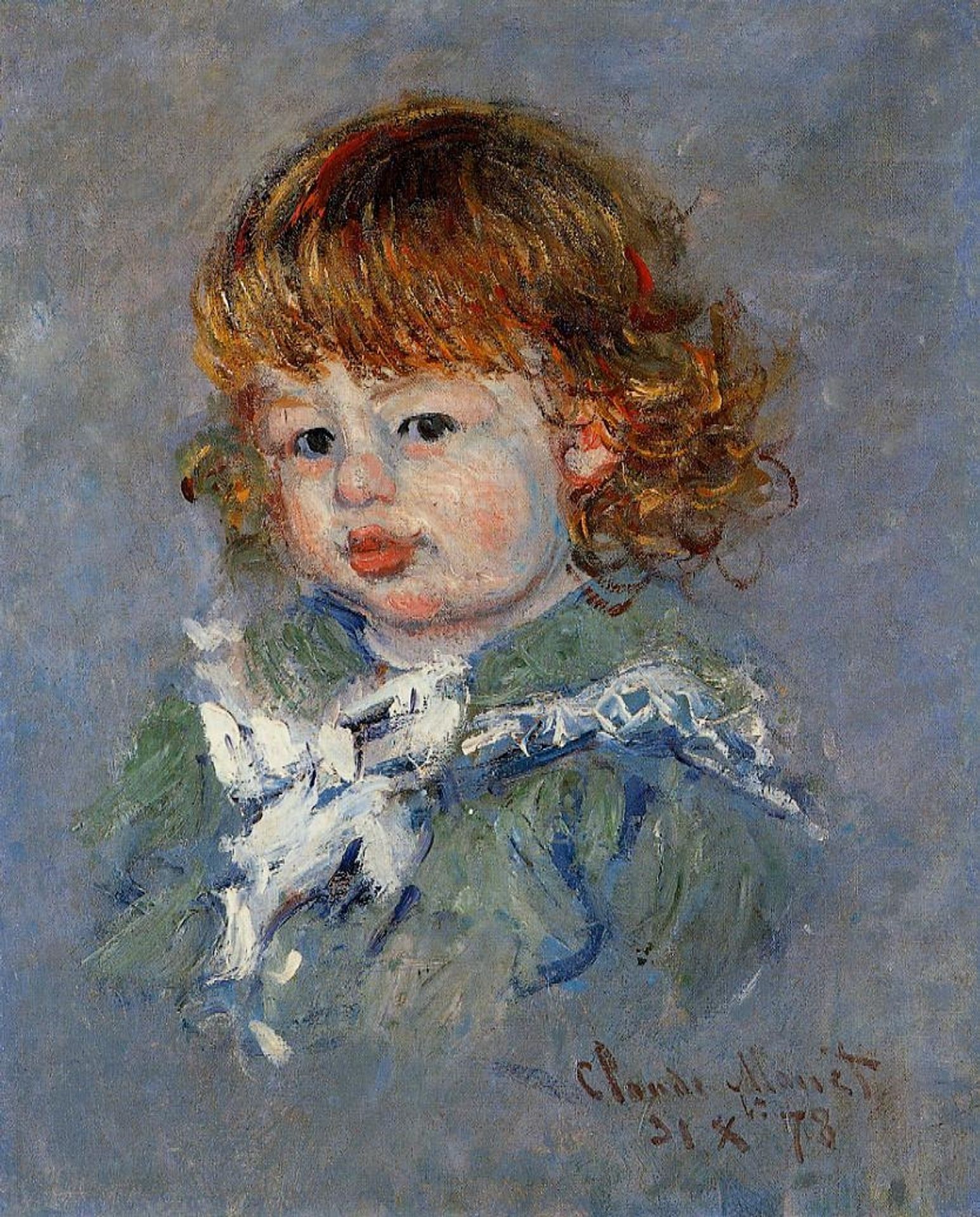 Jean-Pierre Hoschede, called 'Bebe Jean' by Claude Monet
