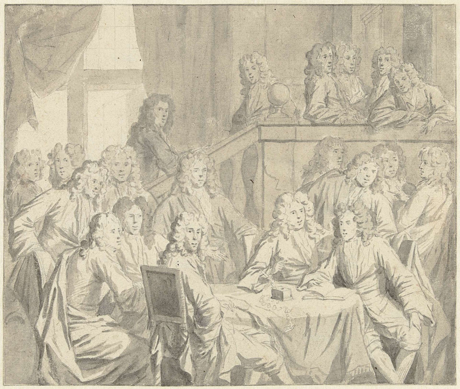 Vergadering van Haagse boogschutters by Philip van Dijk