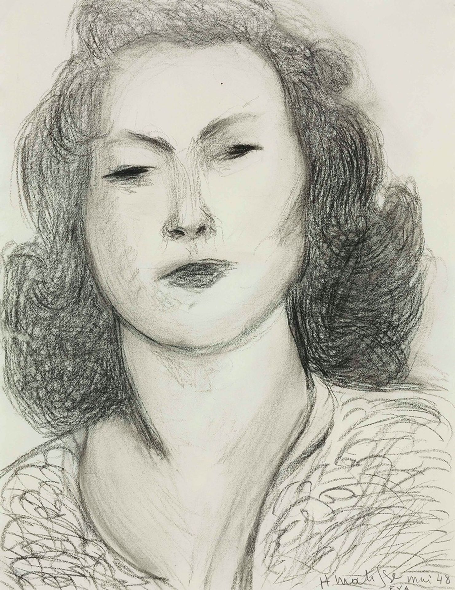 Eva, grande chevelure by Henri Matisse