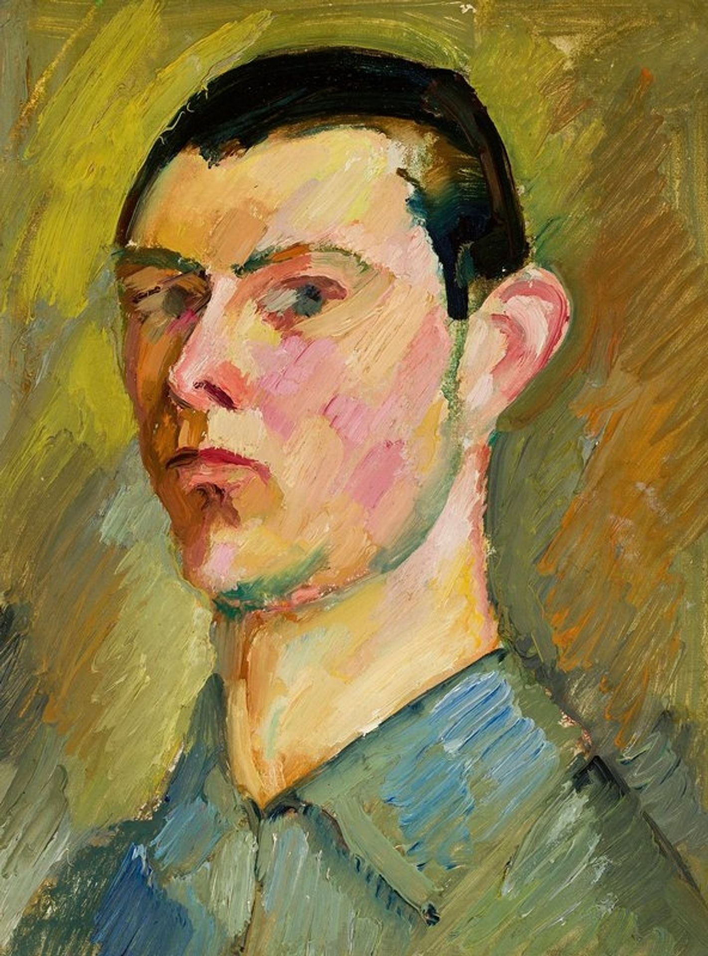 Self-portrait by Zygmunt Waliszewski
