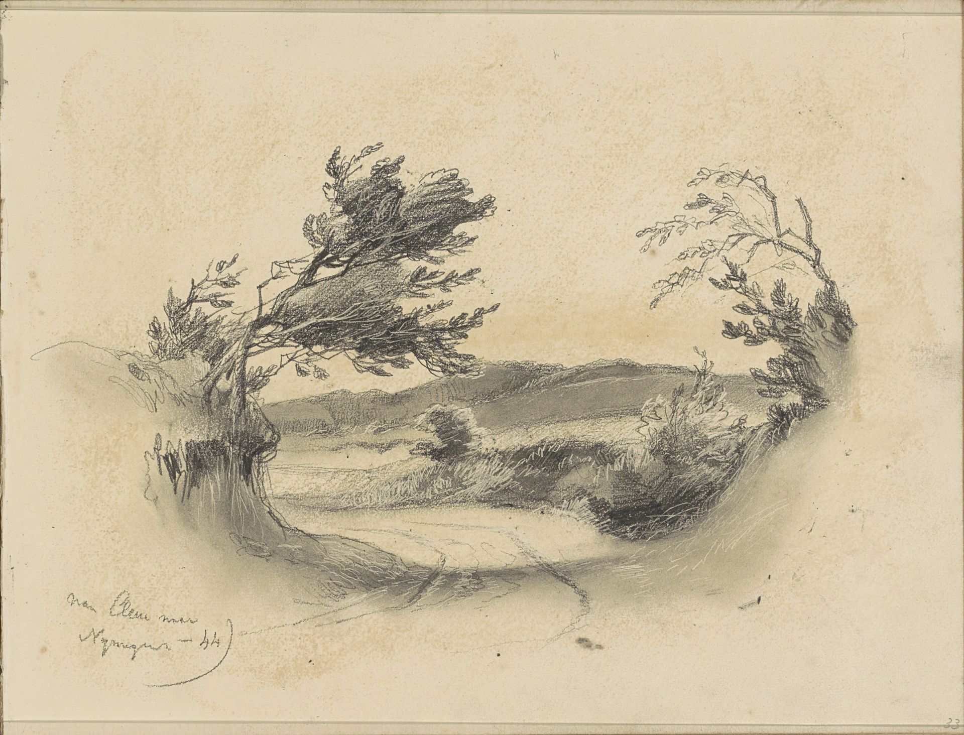 Weg van Kleef naar Nijmegen by Johannes Tavenraat