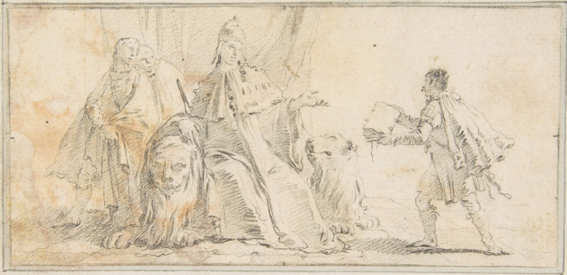 Illustration for a Book:  Allegory of Venice by Giovanni Battista Tiepolo