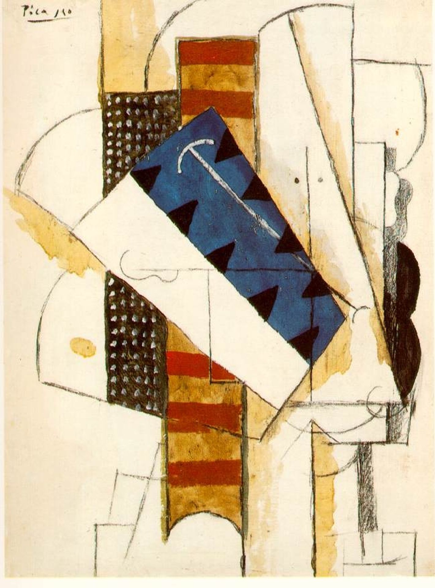 Head of a man by Pablo Picasso
