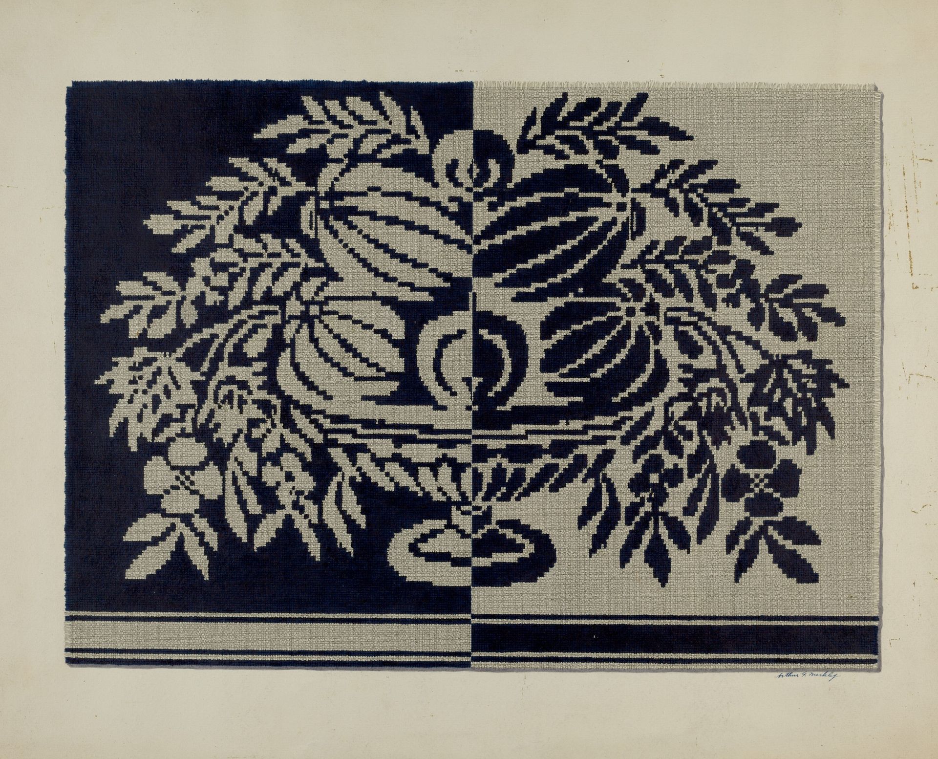 Tyler Coverlet by Arthur G. Merkley