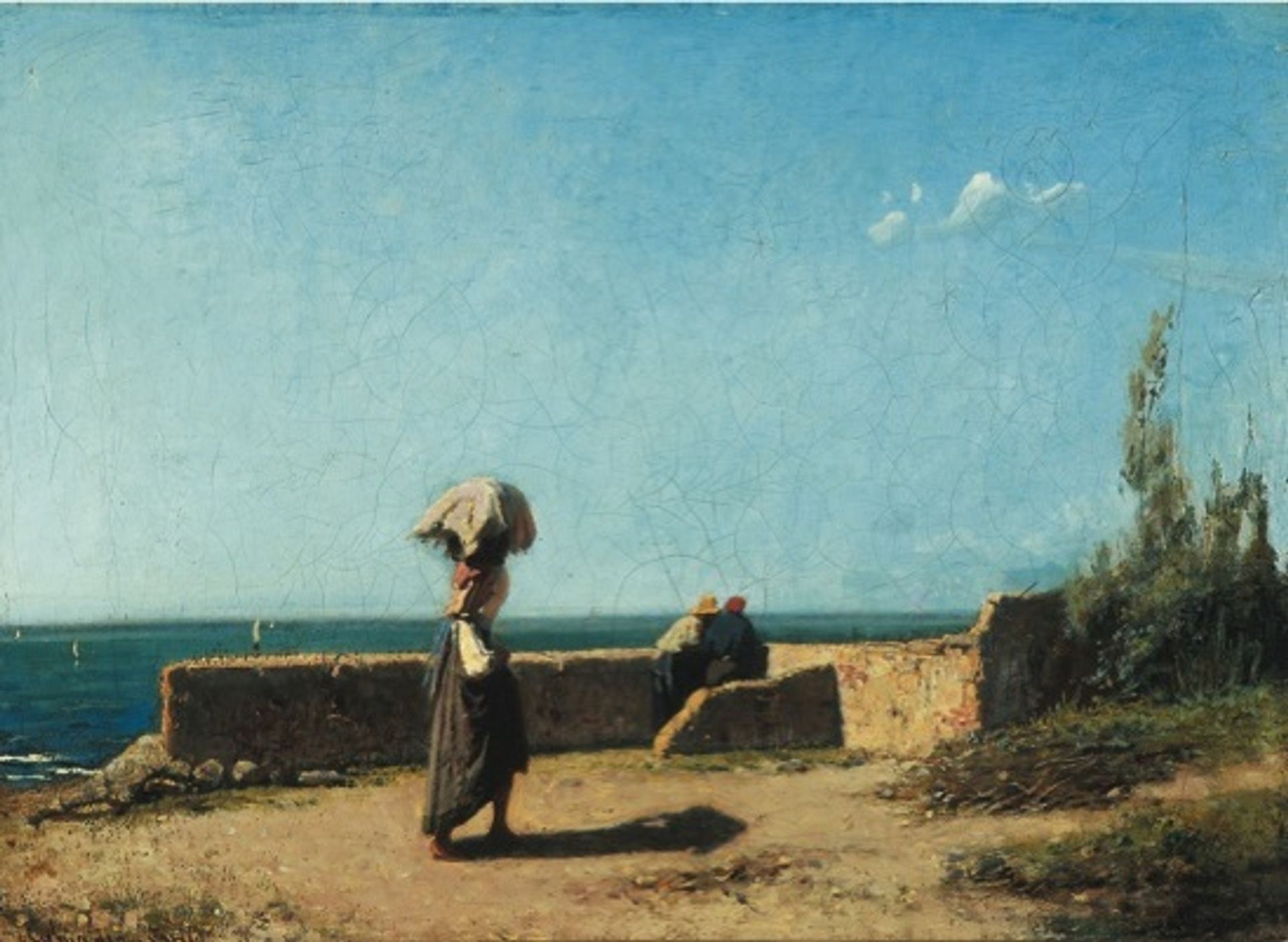 Seafront by Vincenzo Cabianca