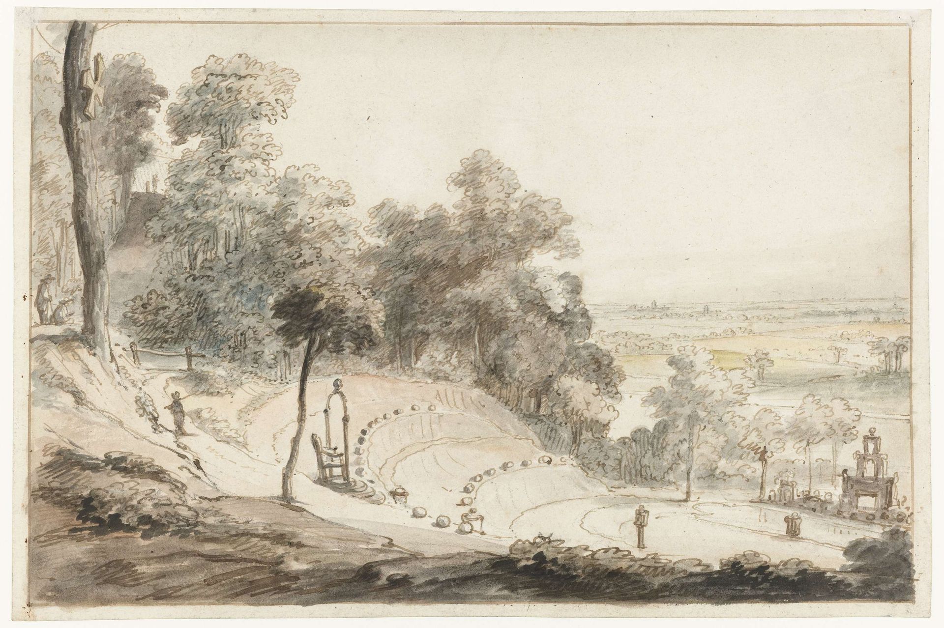 The Amphitheatre on the Springenberg in Cleves by Gerbrand van den Eeckhout