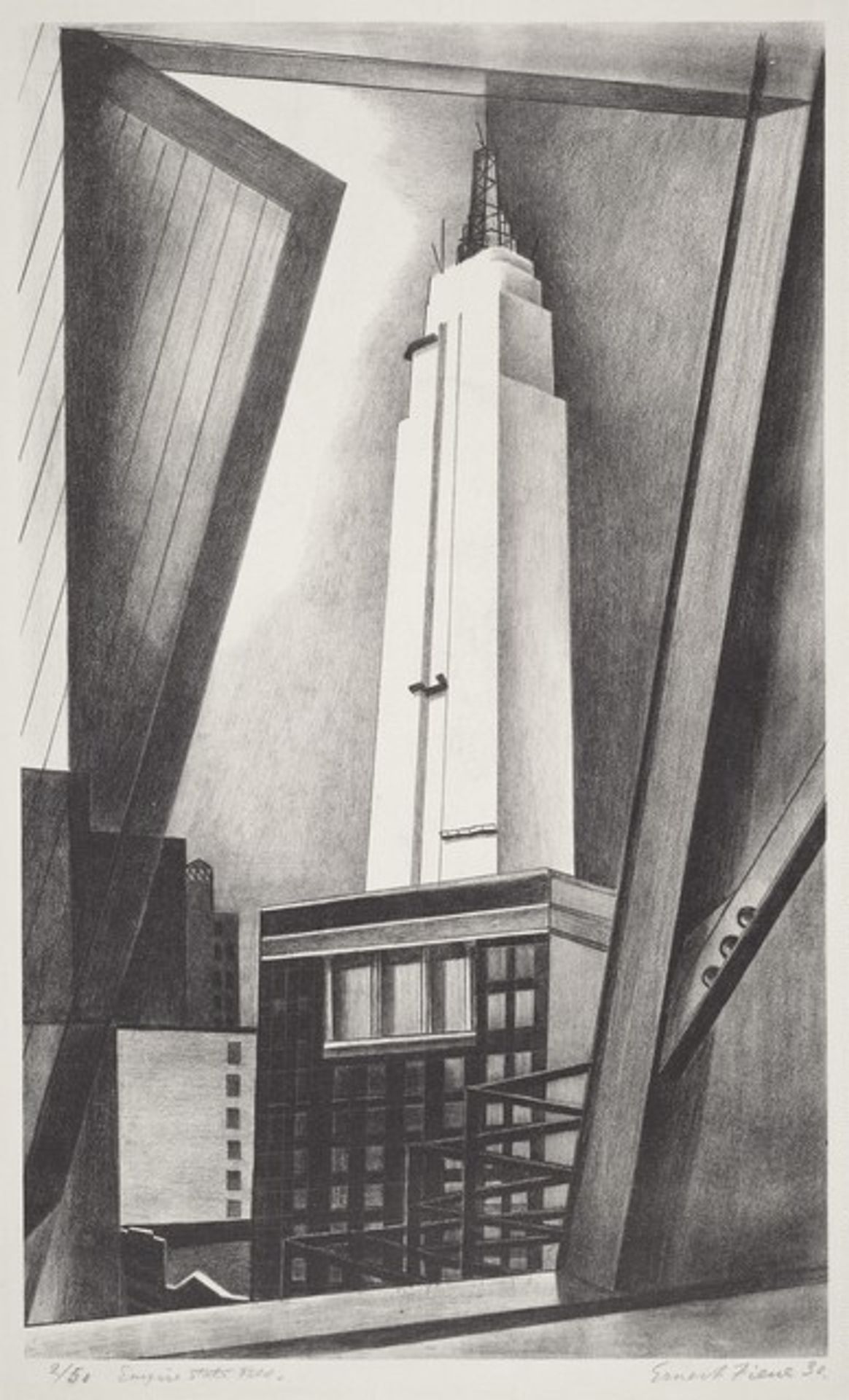 Empire State Building by Ernest Fiene