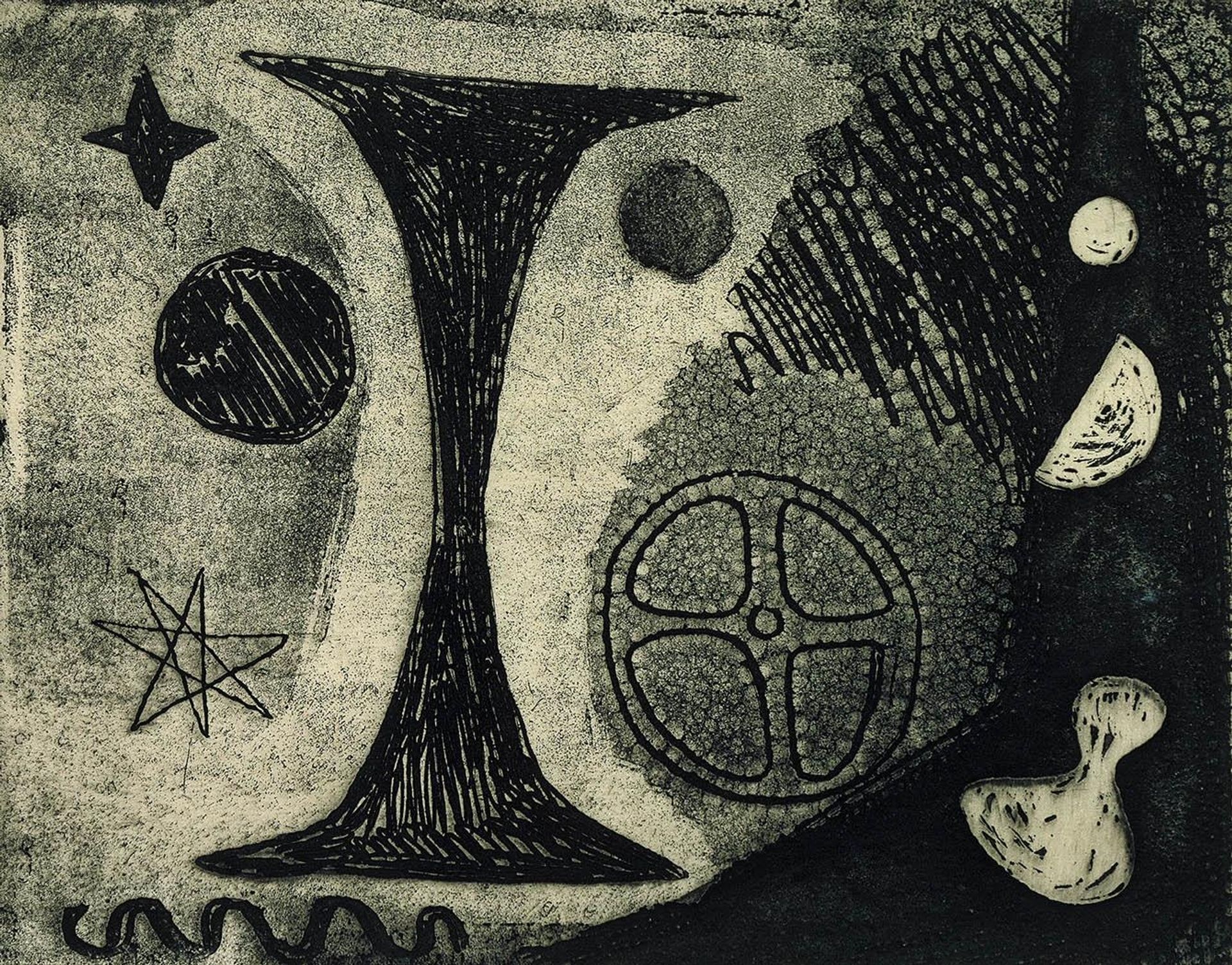 The Big I by Alexander Calder
