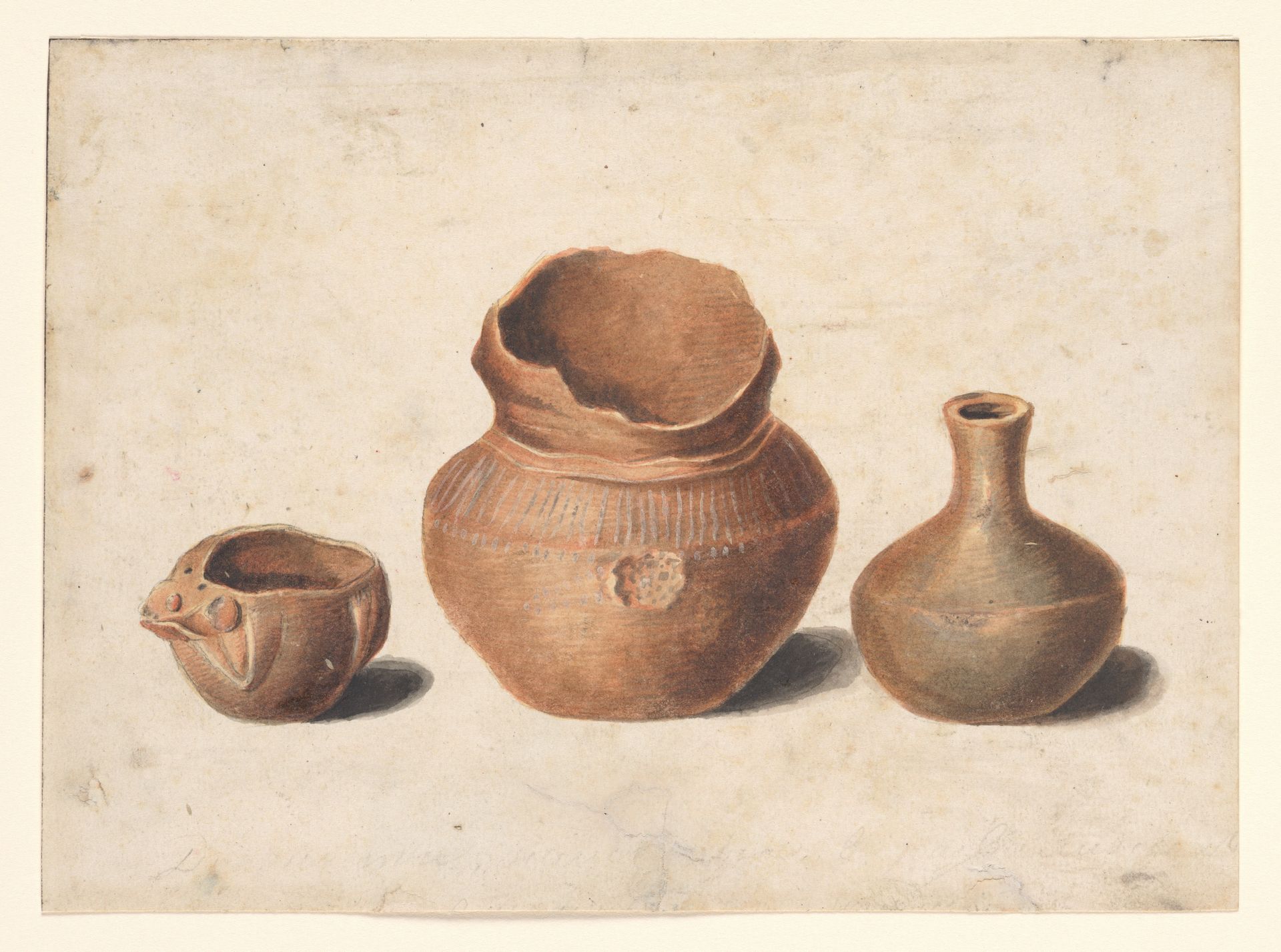 Indian Antiquities (Copy after Engraving in American Medical and Philosophical Register, 1812) by Pavel Petrovich Svinin