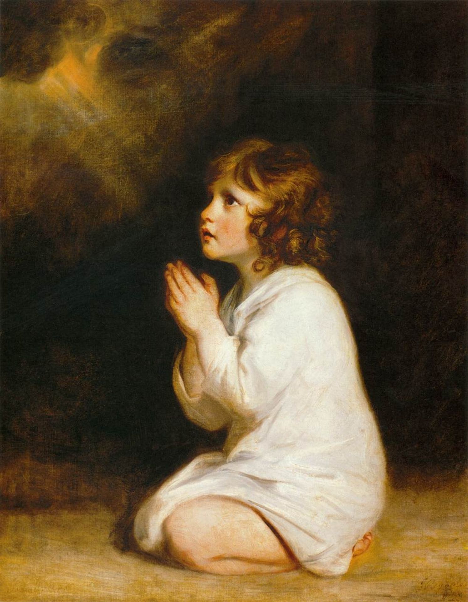 The Infant Samuel by Joshua Reynolds
