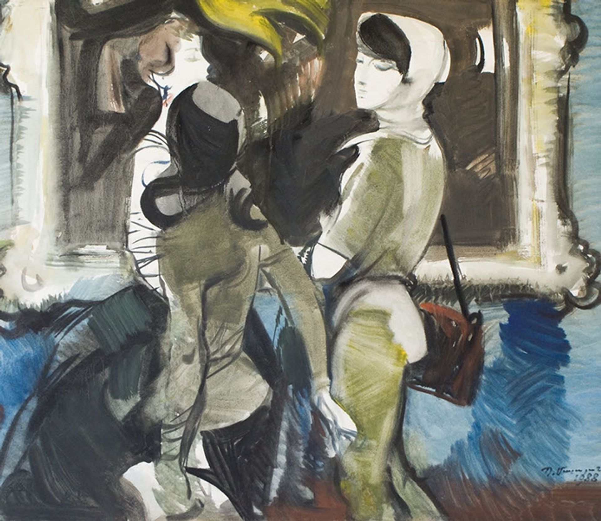 In the Museum by Petros Malayan
