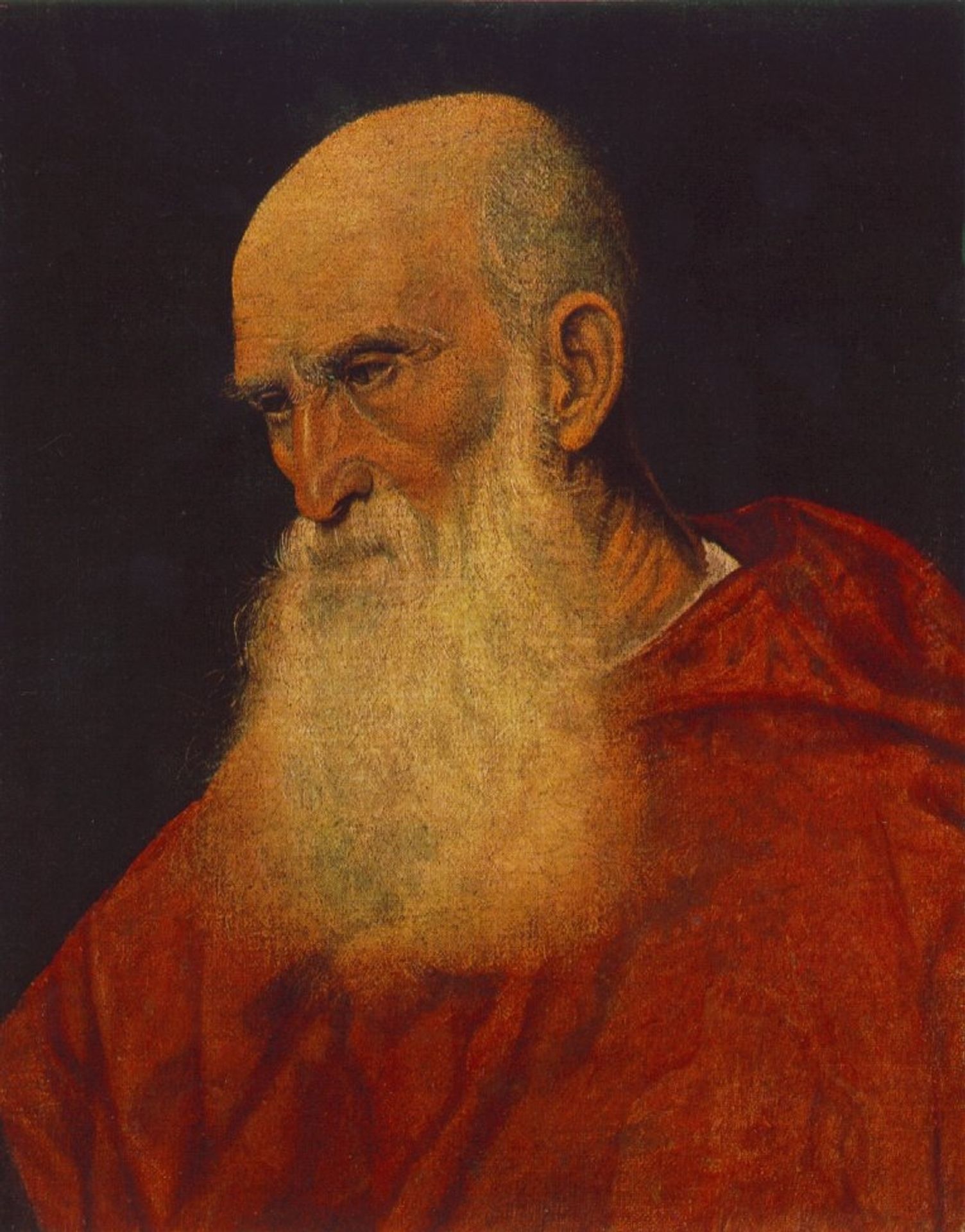 Portrait of an Old Man (Pietro Cardinal Bembo) by Titian