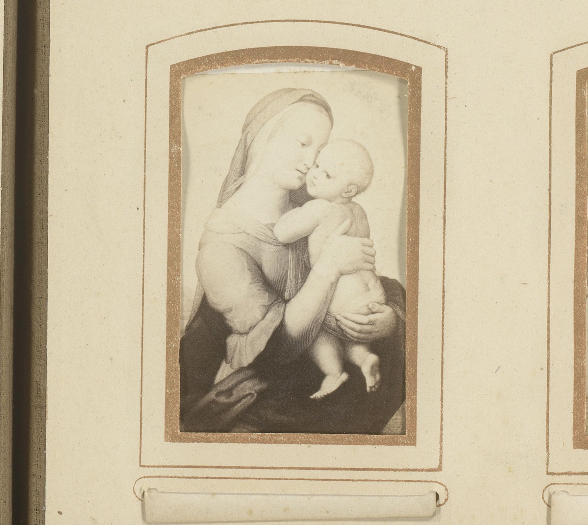 Fotoreproductie van Madonna Tempi door Rafaël by Gustav Schauer