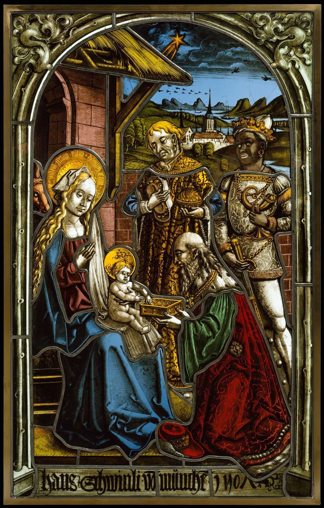 Adoration of the Magi by Circle of Peter Hemmel von Andlau (Strassburger Werkstattgemeinschaft)