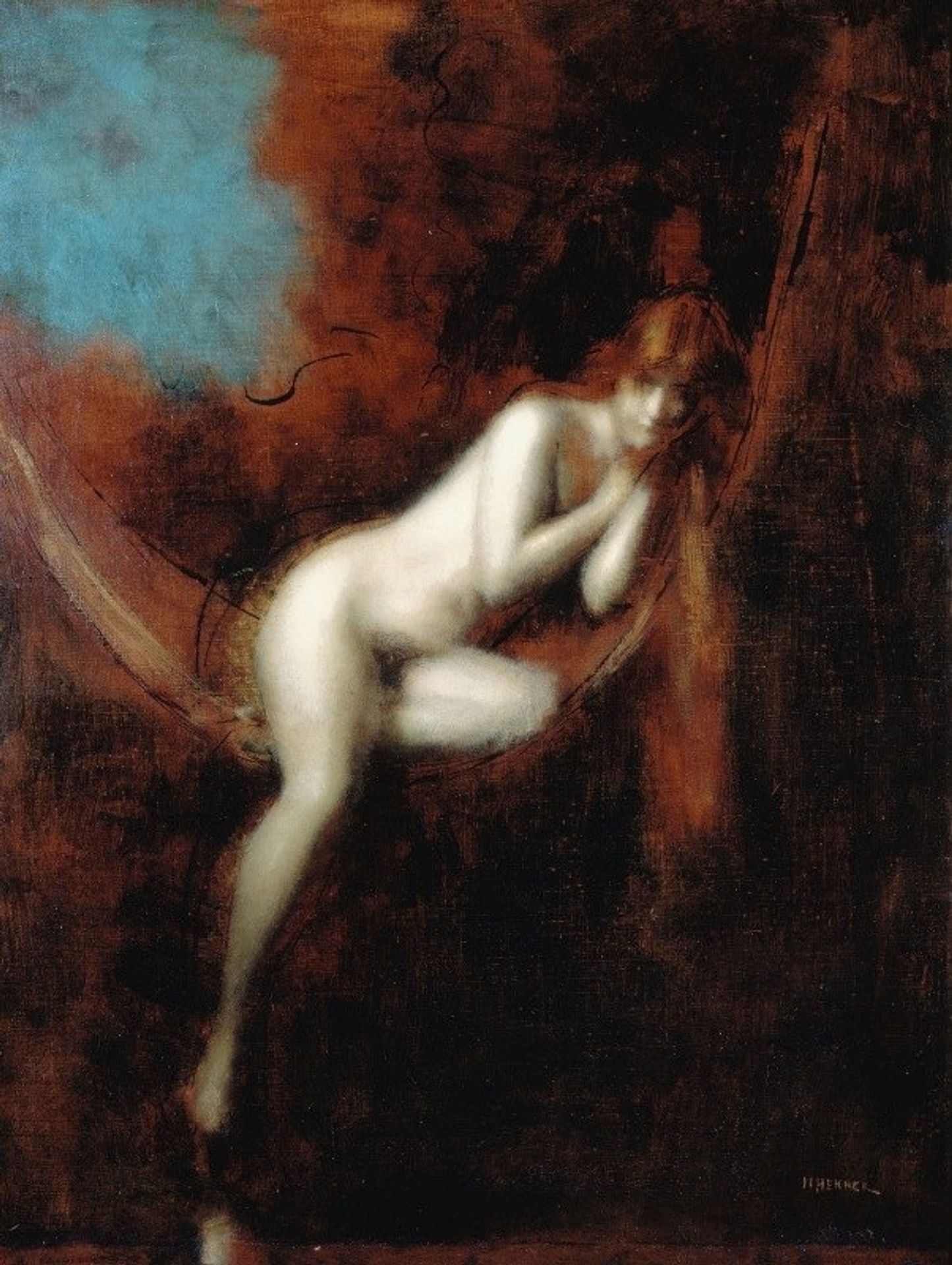 Sara la baigneuse by Jean-Jacques Henner