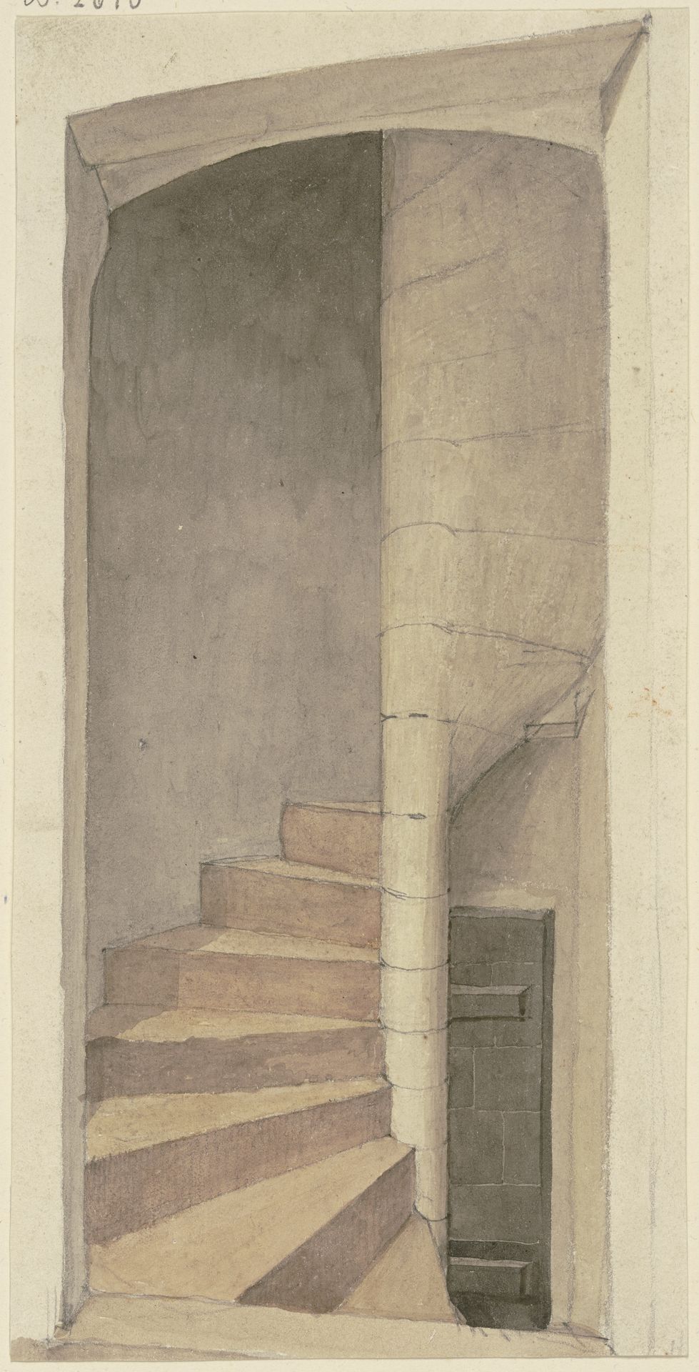 Newel stairs by Karl Ballenberger