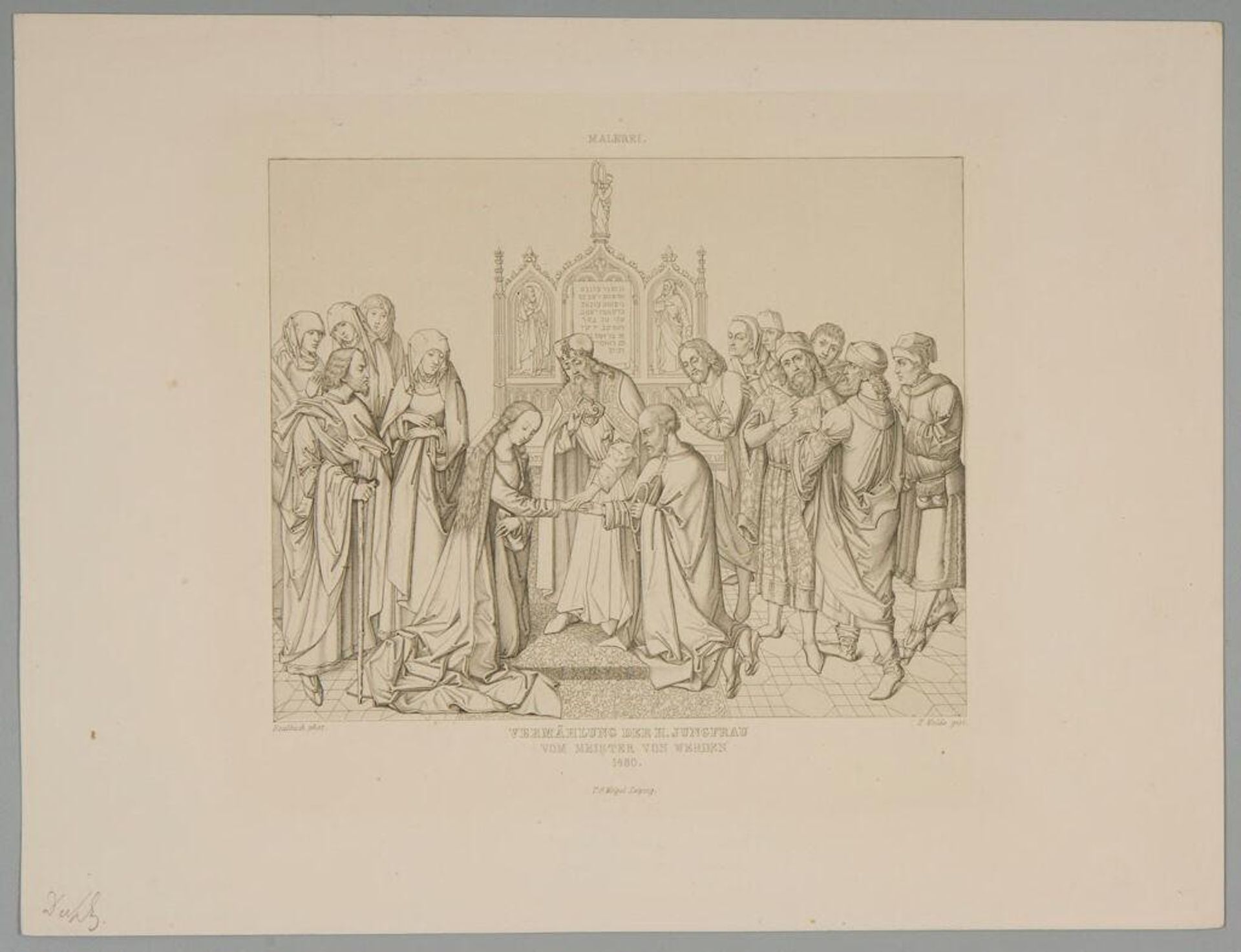 The Marriage of the Holy Virgin by Hermann Walde