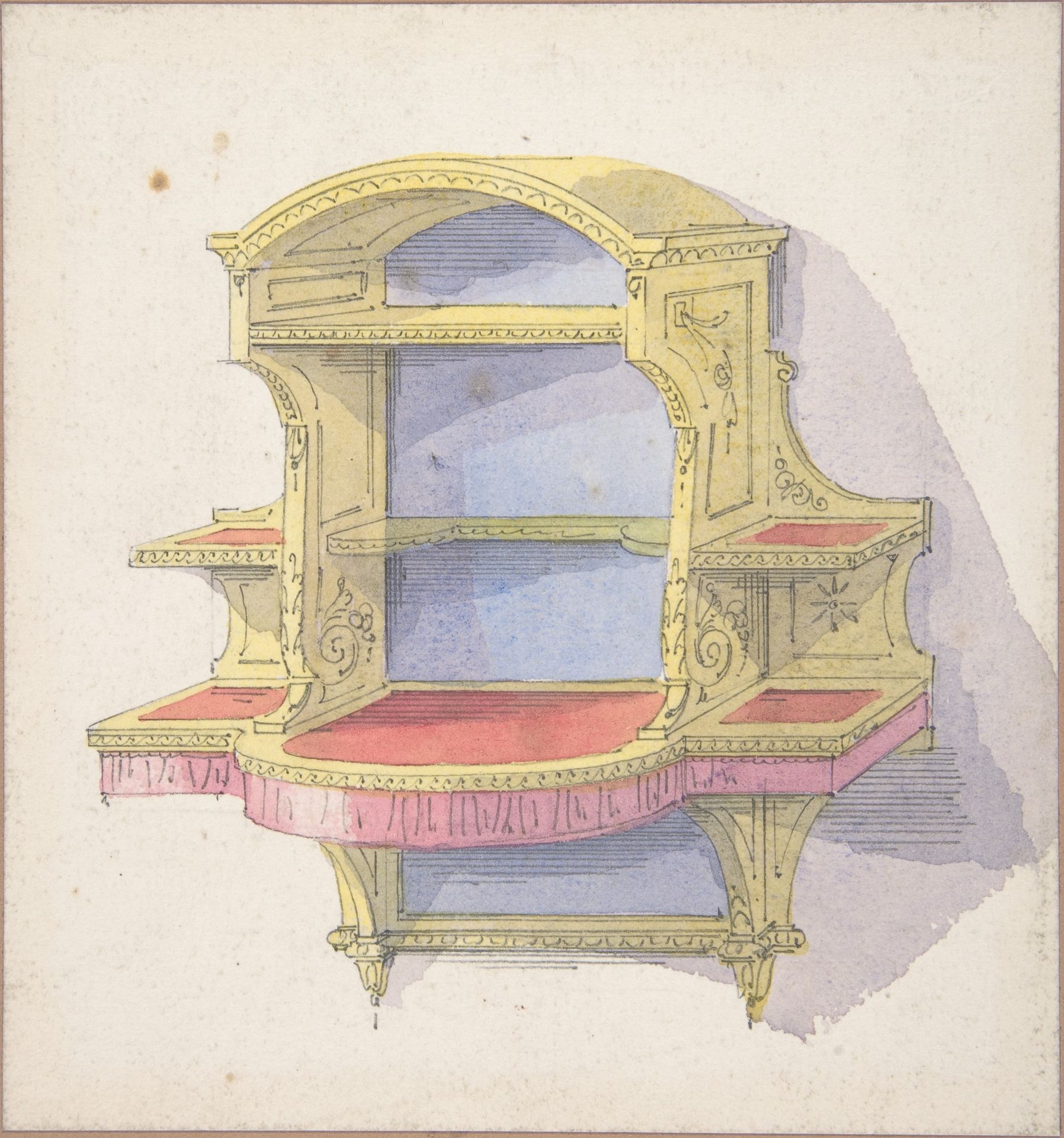 Design for Hanging Shelves by Anonymous