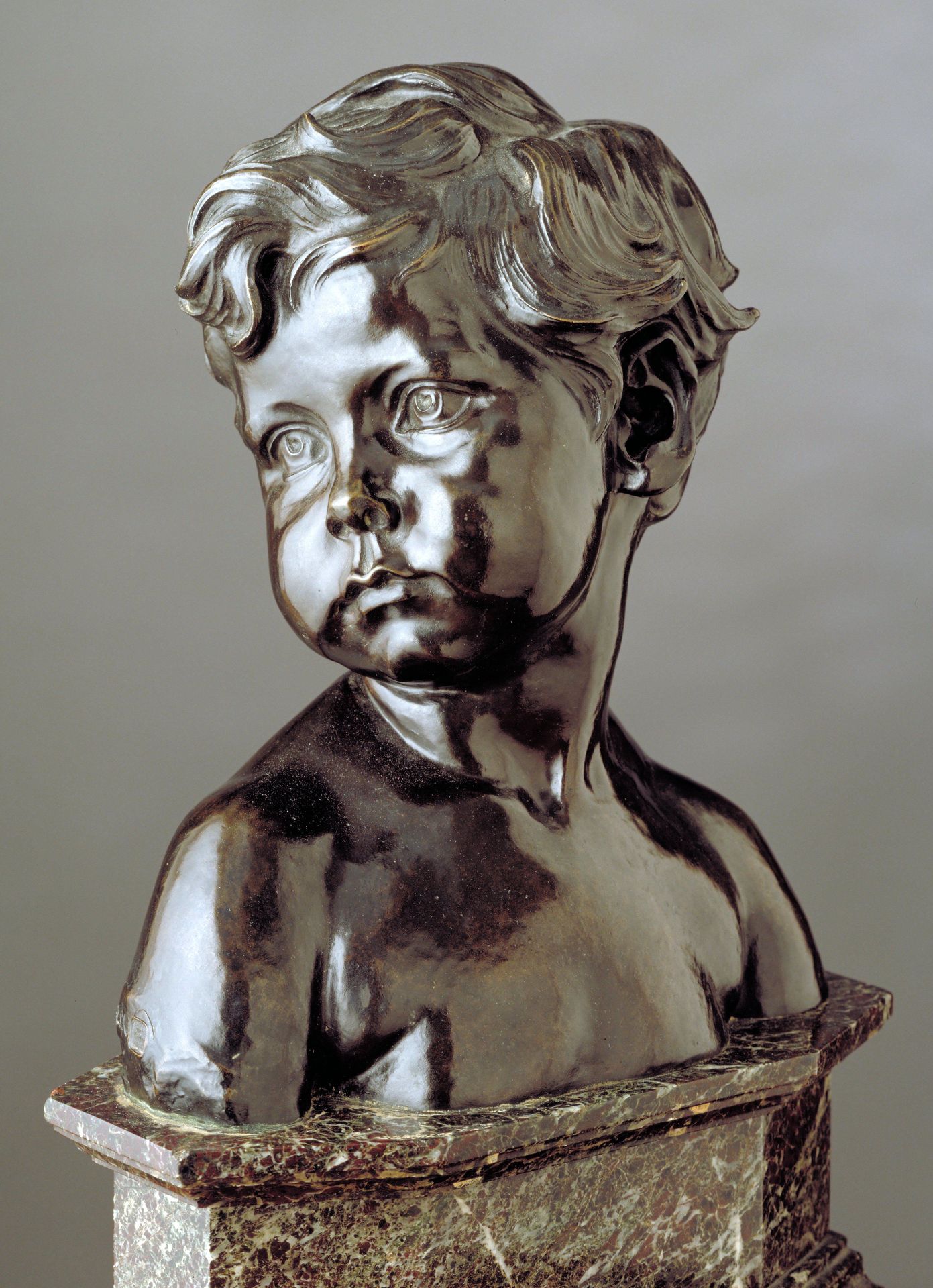 Bust of a Child by Aimé-Jules Dalou