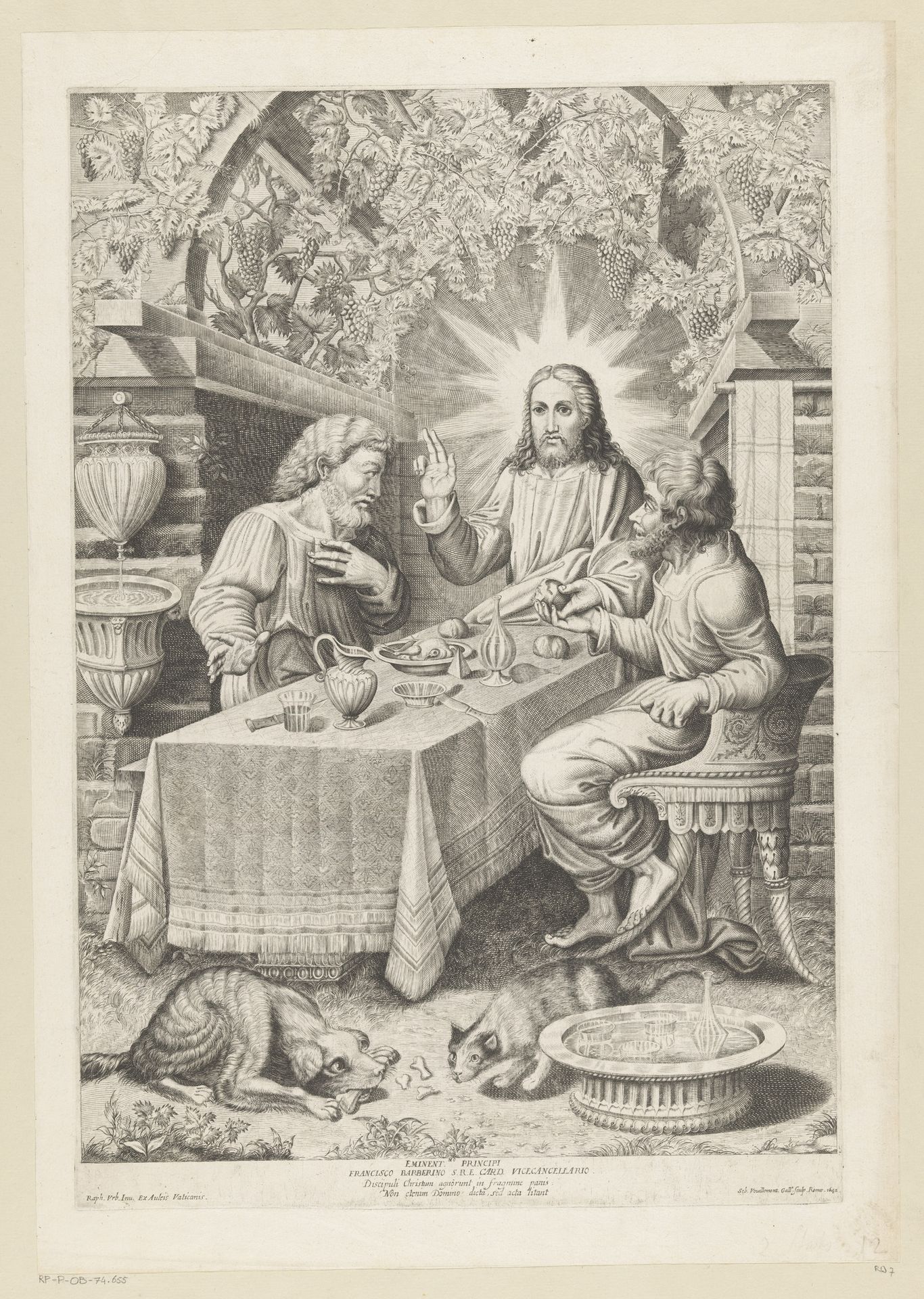 Maaltijd te Emmaüs by Sébastien Vouillemont