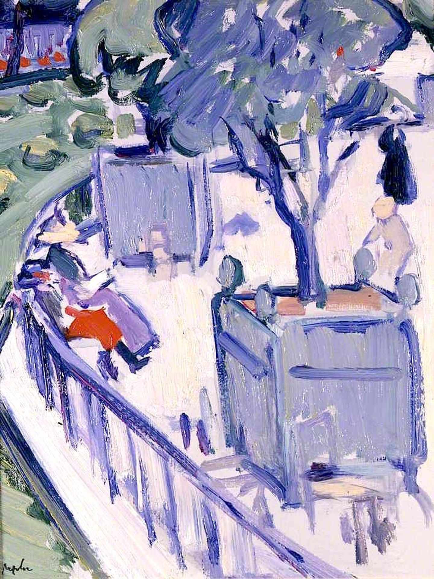 Luxembourg Gardens by Samuel Peploe