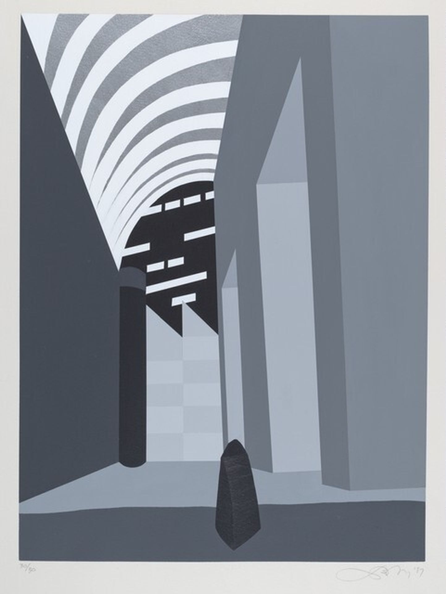 55th Street at Madison Avenue by James DeWoody