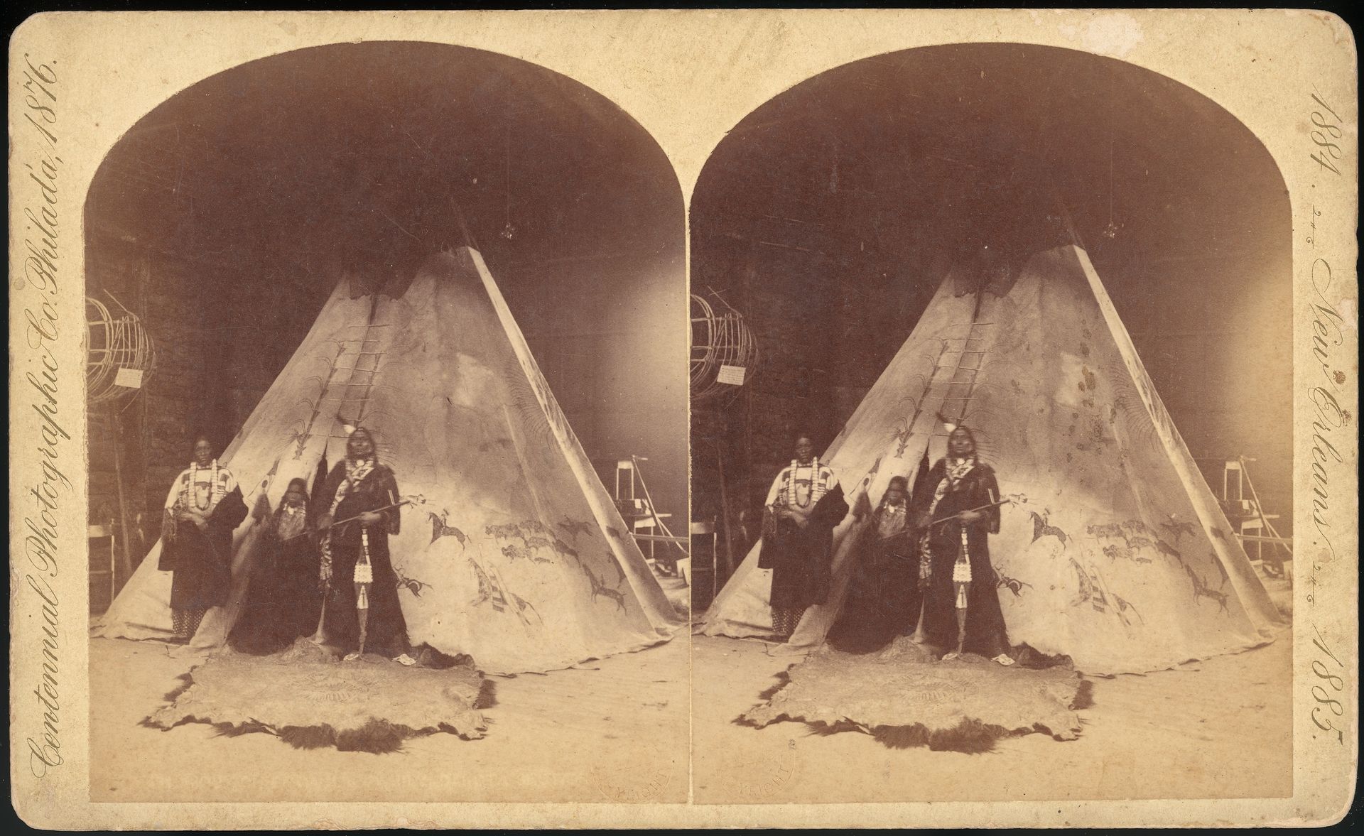 [Group of 18 Stereograph Views of the 1884/1885 New Orleans Centennial International Exhibition] by Centennial Photographic Company