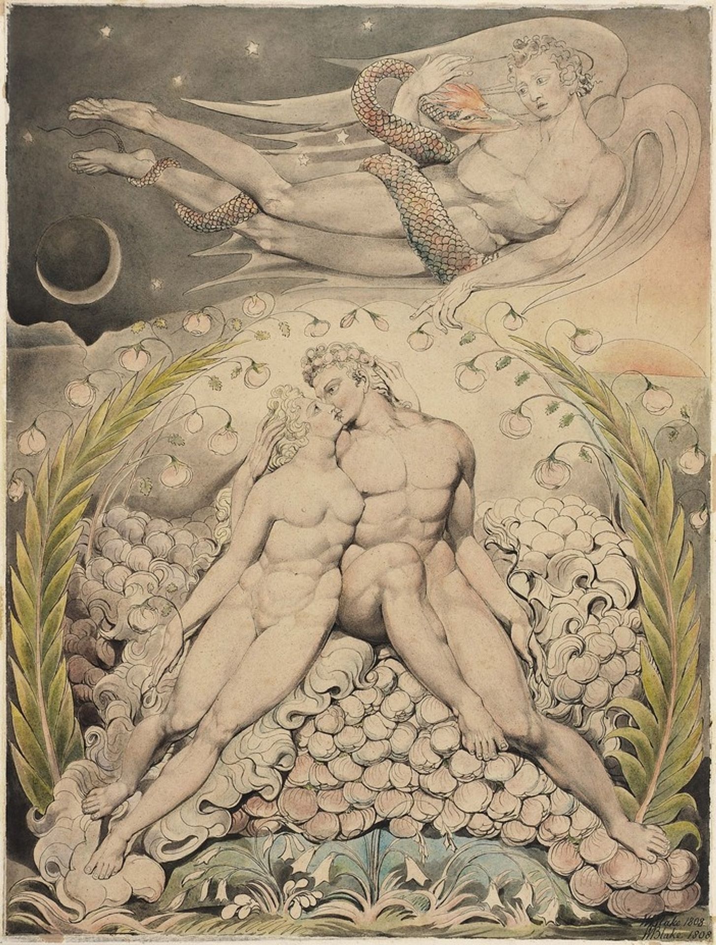 Illustration to Milton's Lost Paradise by William Blake