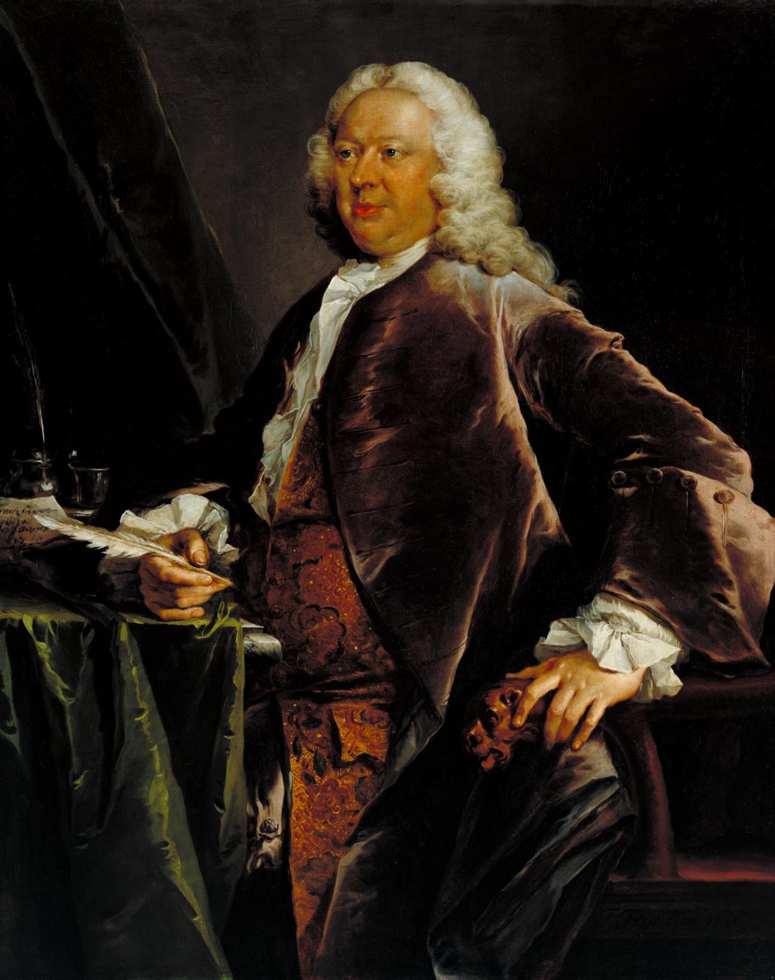 Henry Crispe of the Custom House by Thomas Frye