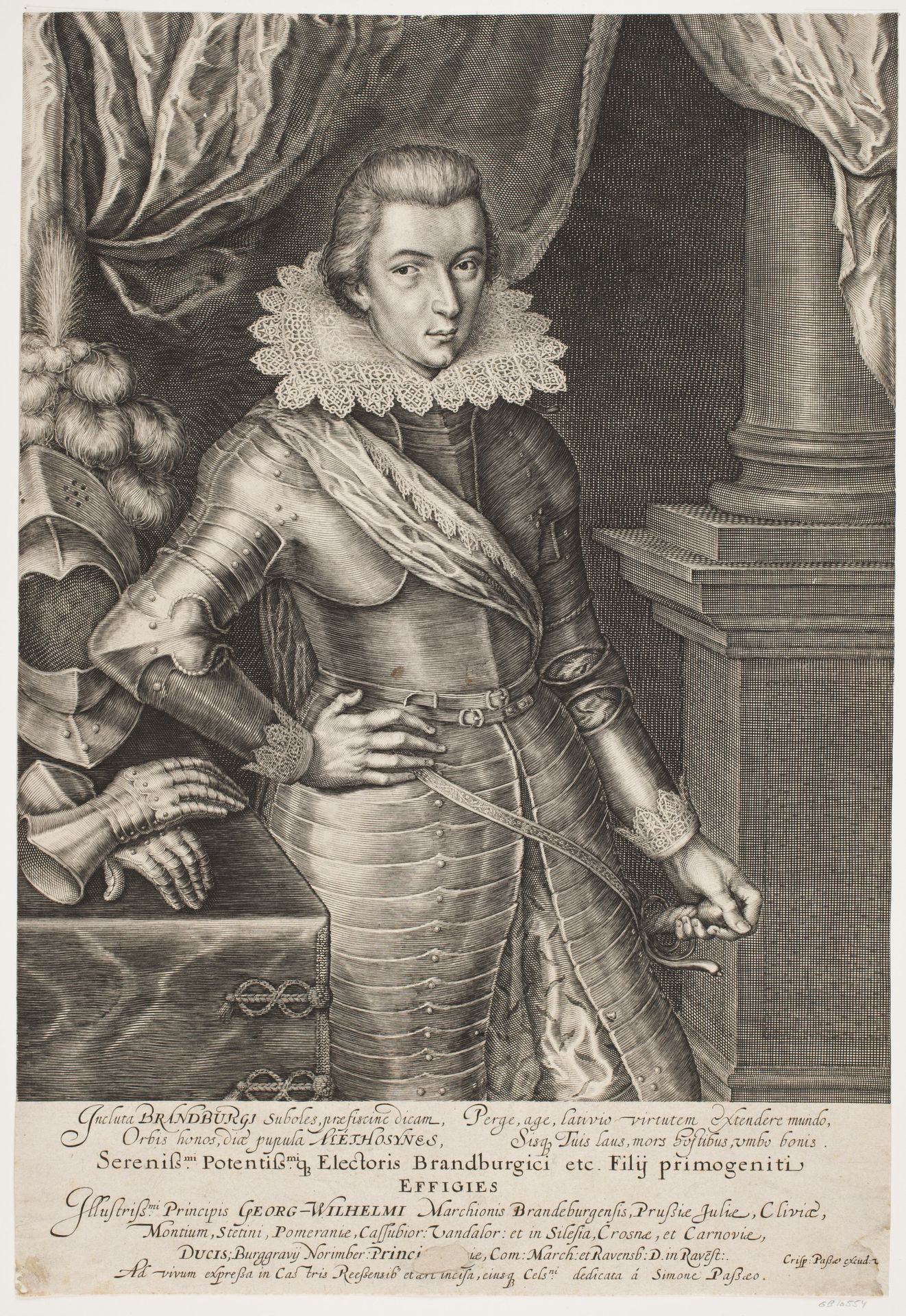 Georg-Wilhelm af Brandenburg by Simon de Pas