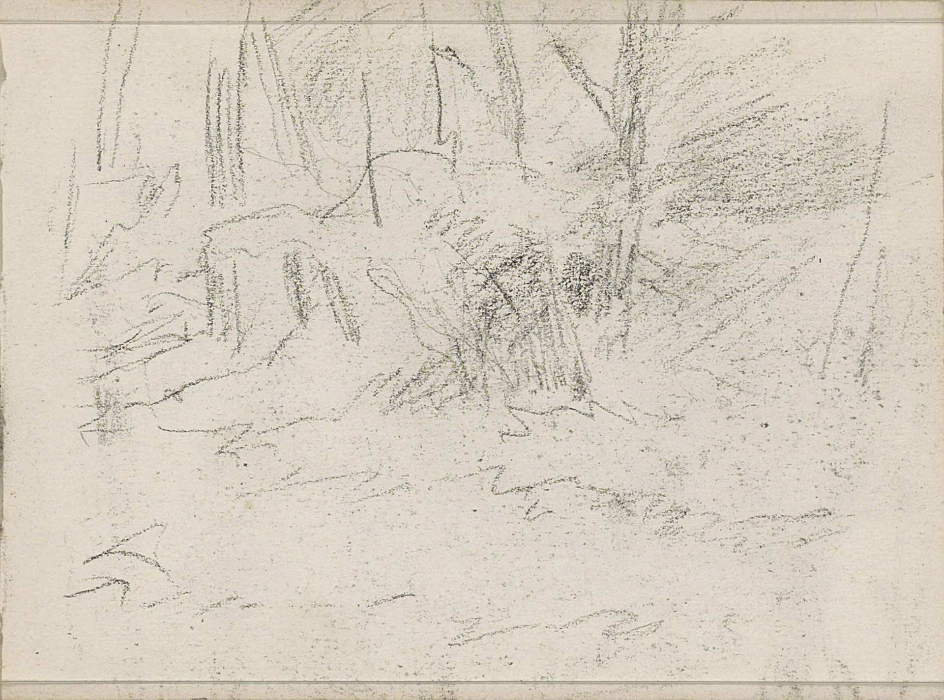 Landschap by Anton Mauve