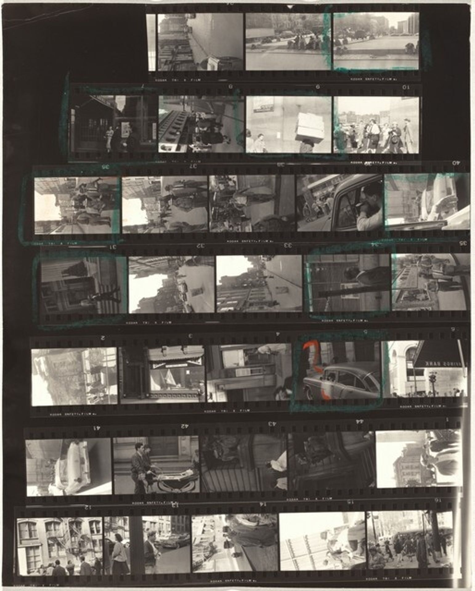 From the bus 42 by Robert Frank