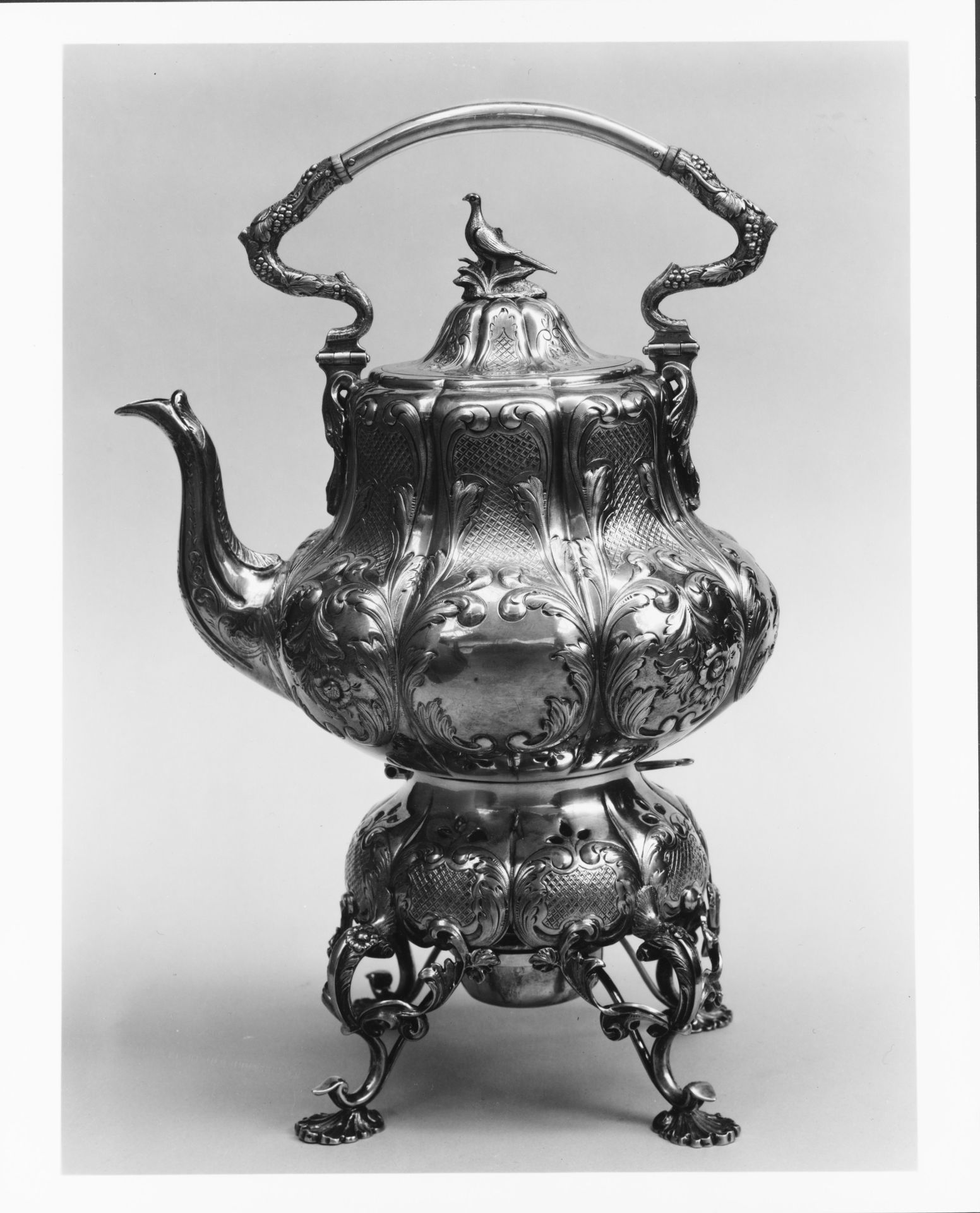 Teakettle, Burner, and Stand by Ball, Tompkins and Black