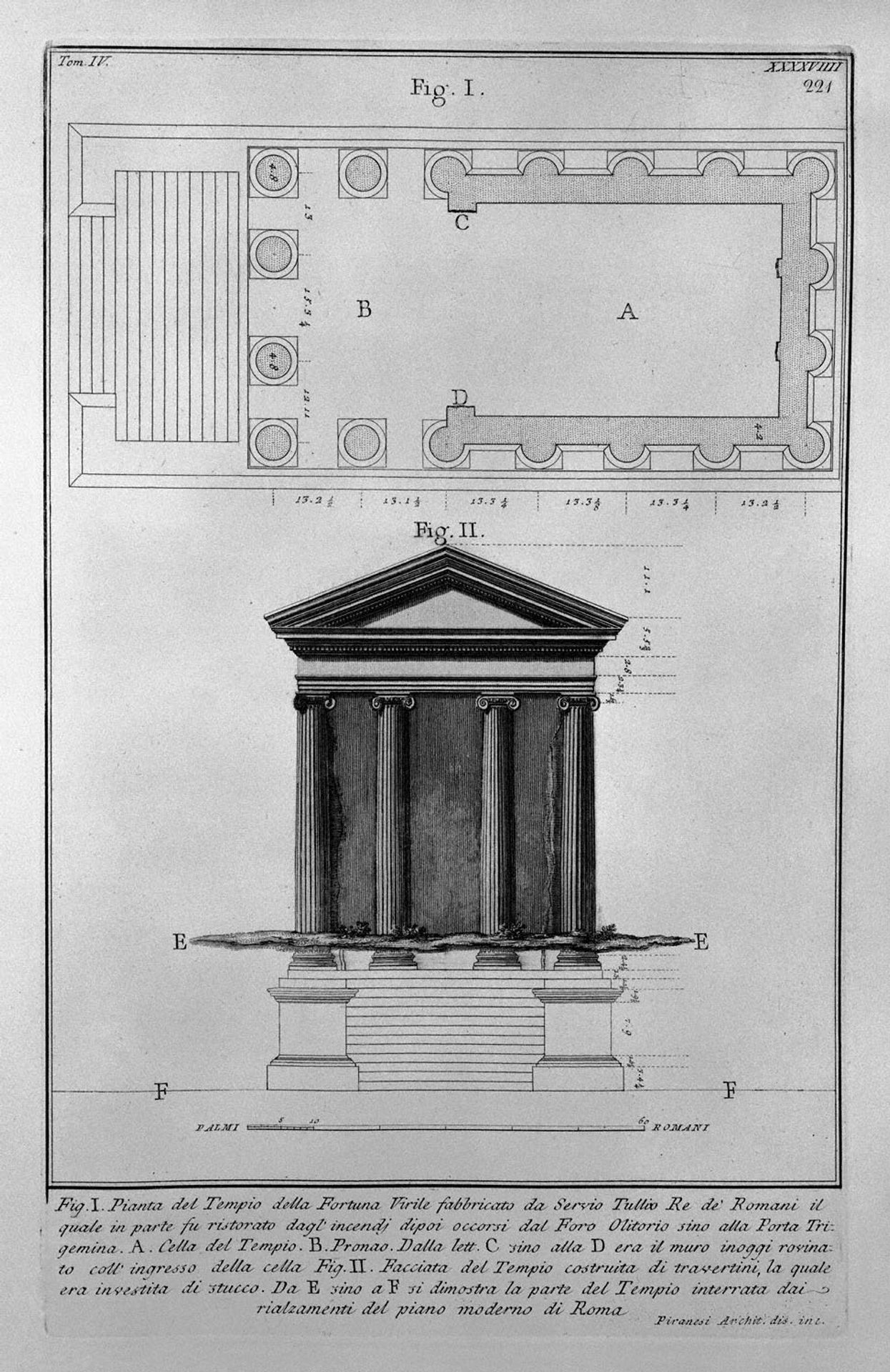 The Roman antiquities, t. 4, Plate XLIX. by Giovanni Battista Piranesi